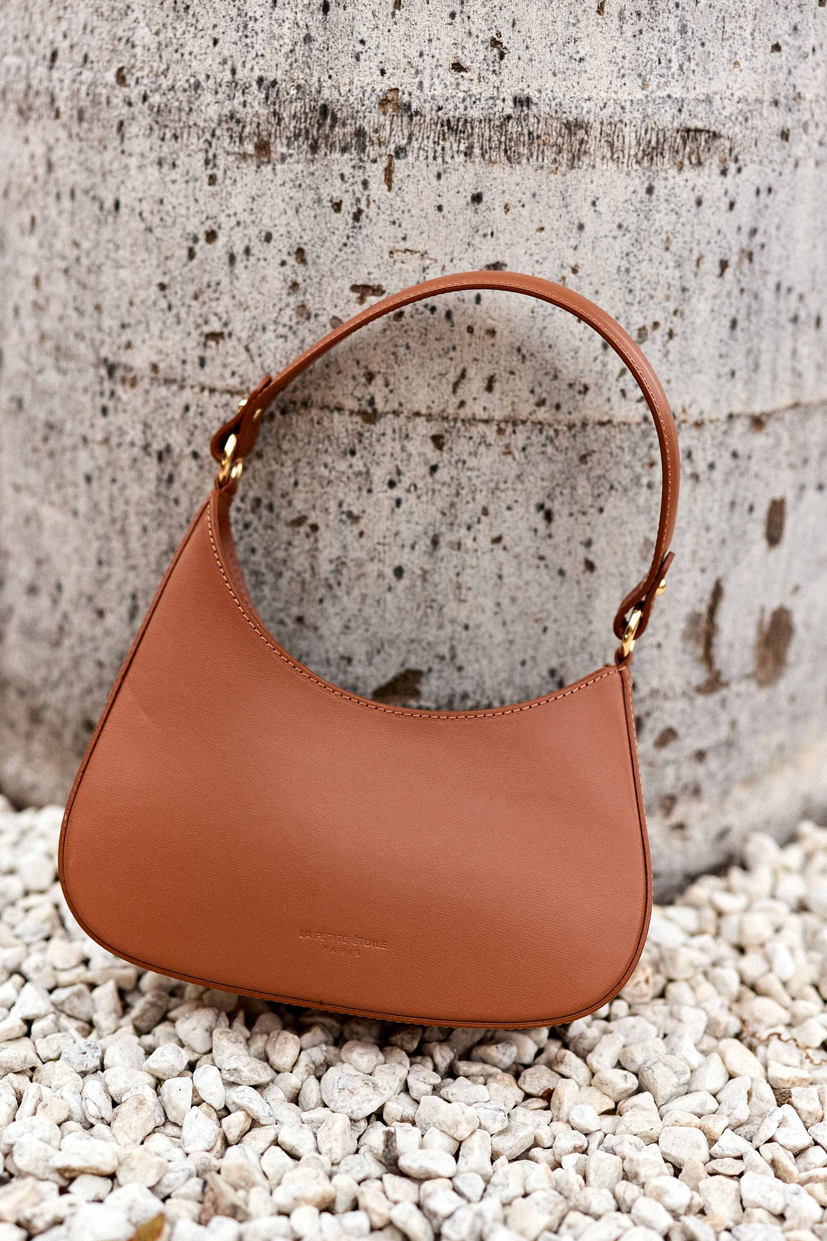 Sac cuir Adam - Camel