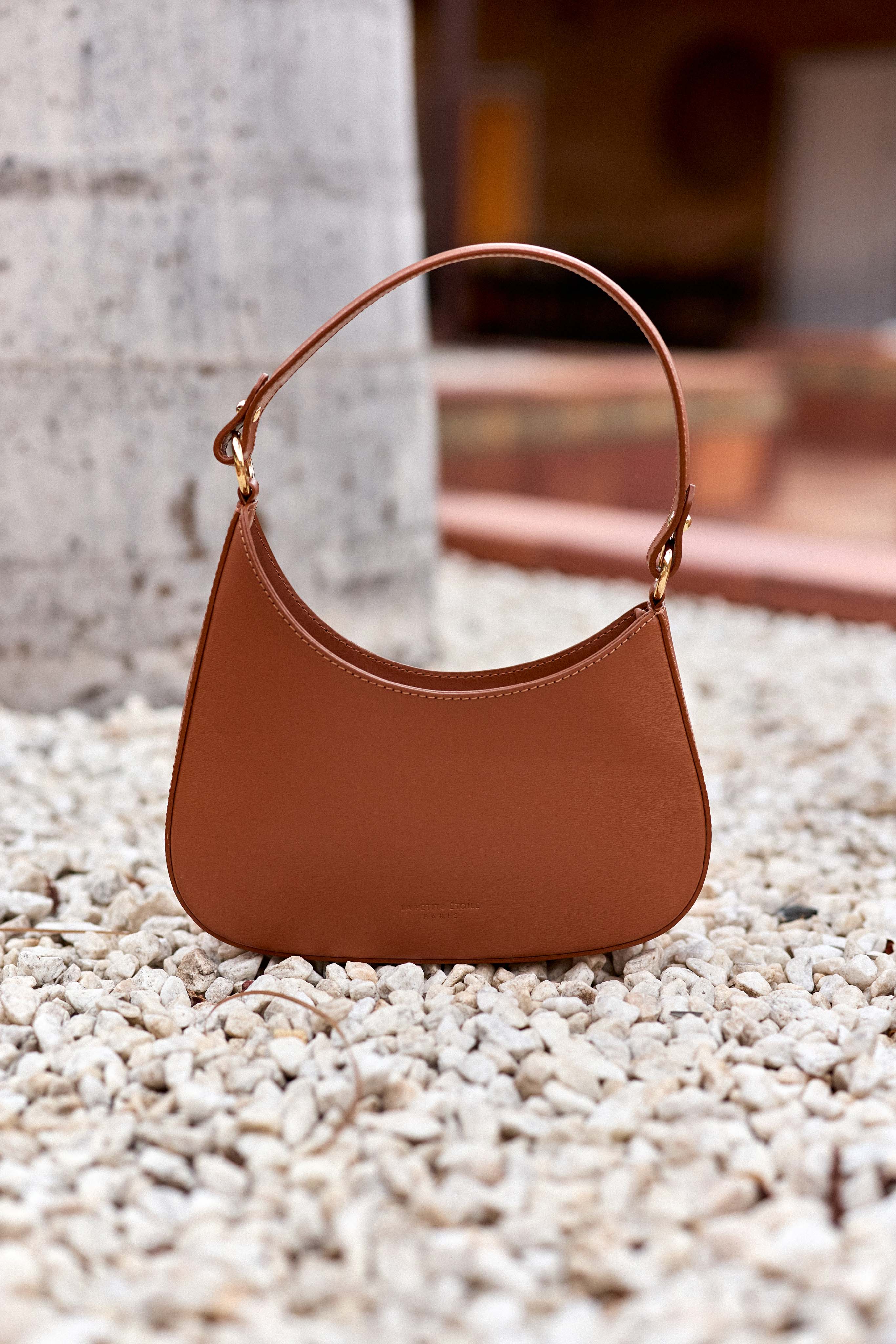 Sac cuir Adam - Camel