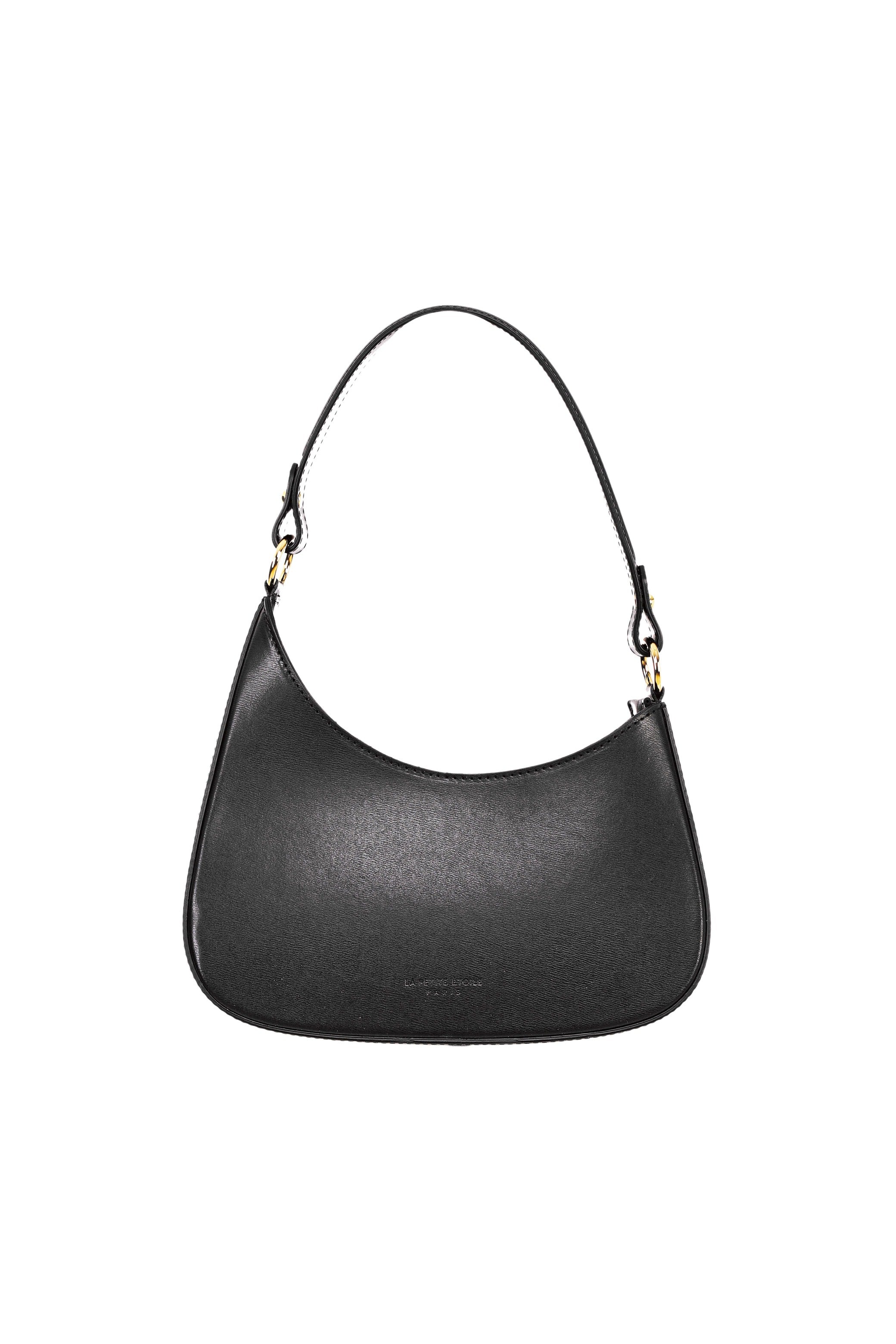 Schwarze Ledertasche - Adam