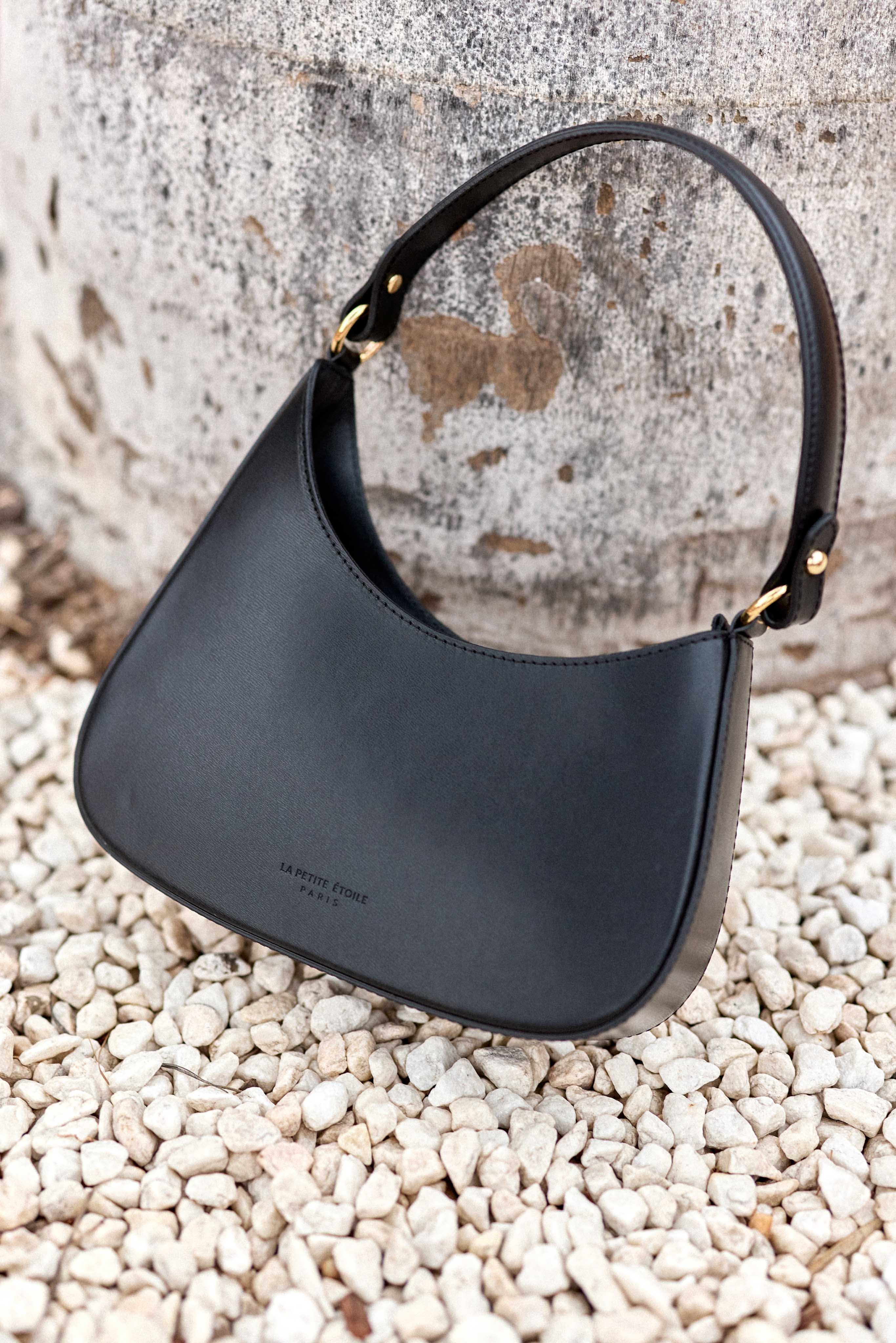 Sac en cuir Adam - Noir