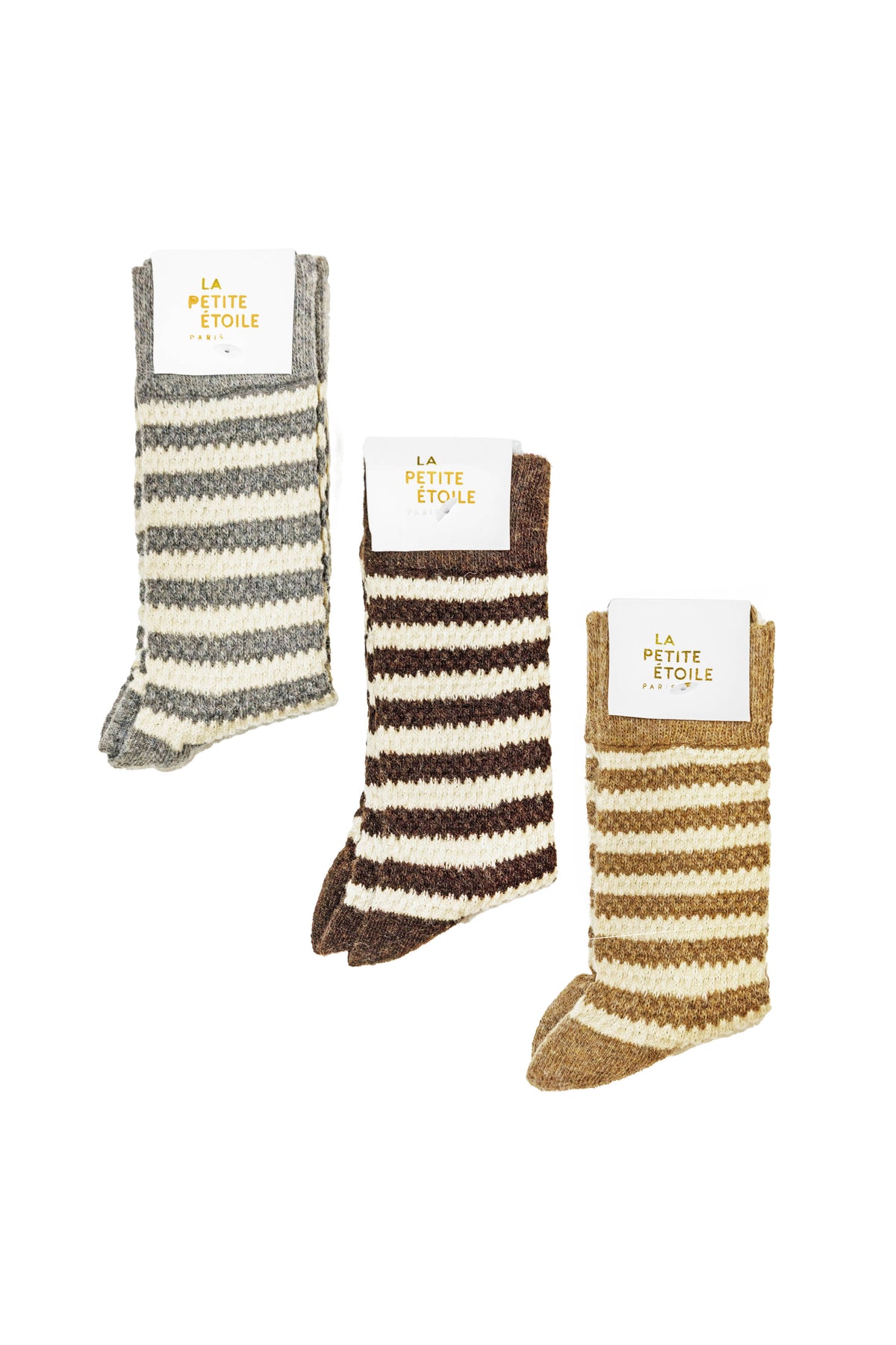 Adamy – Pack gestreifte Socken