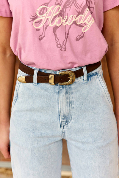 Alda - Leather belt