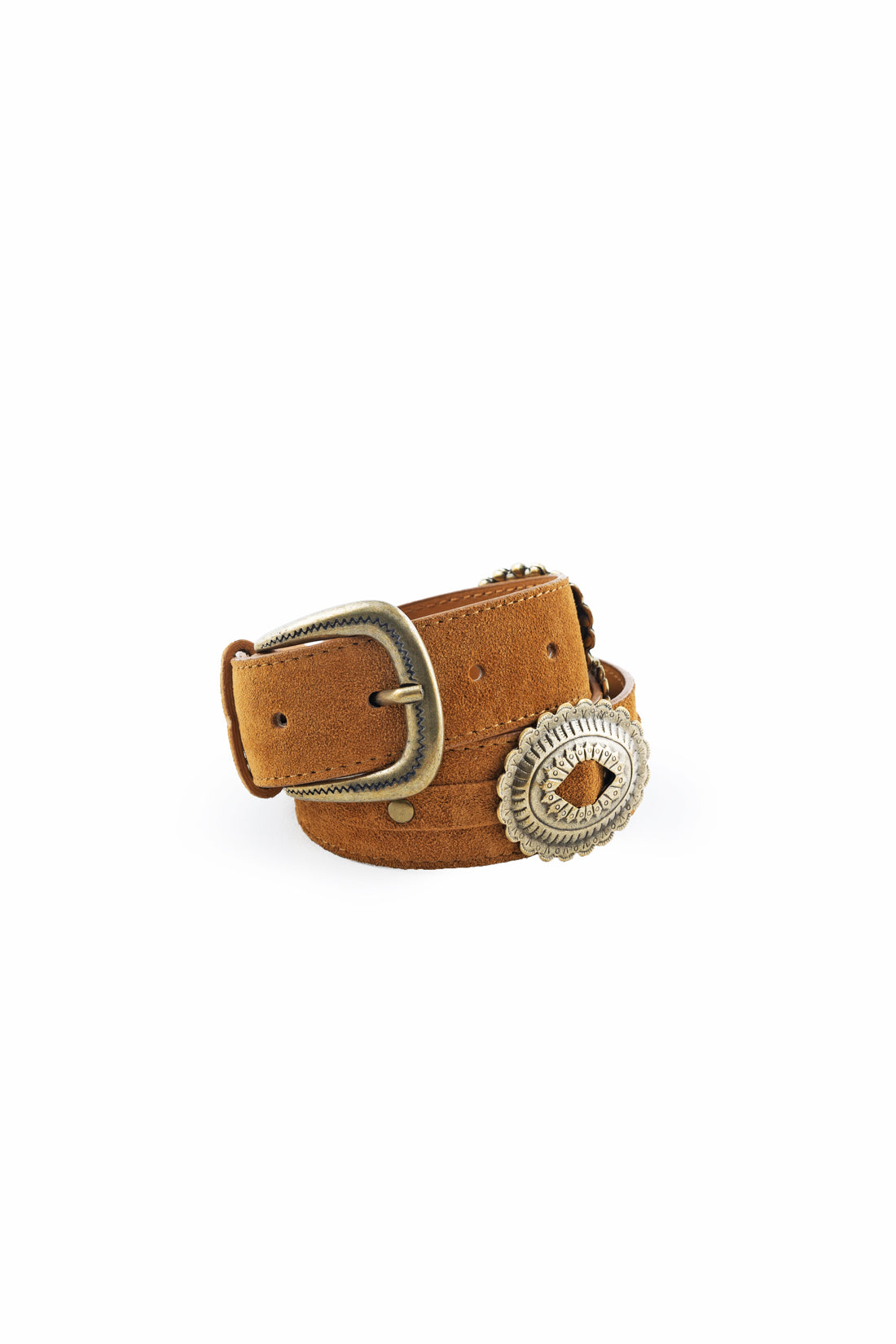 Alicia suede leather belt