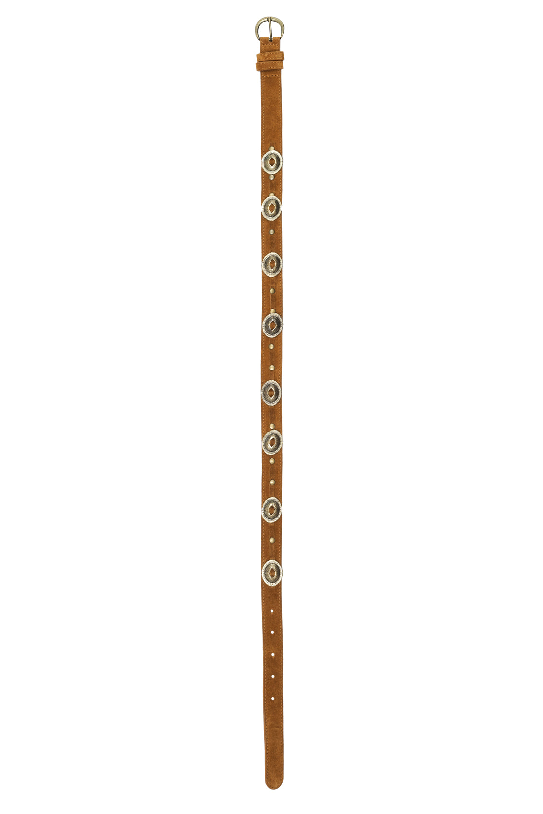 Camel leather belt - Alicio