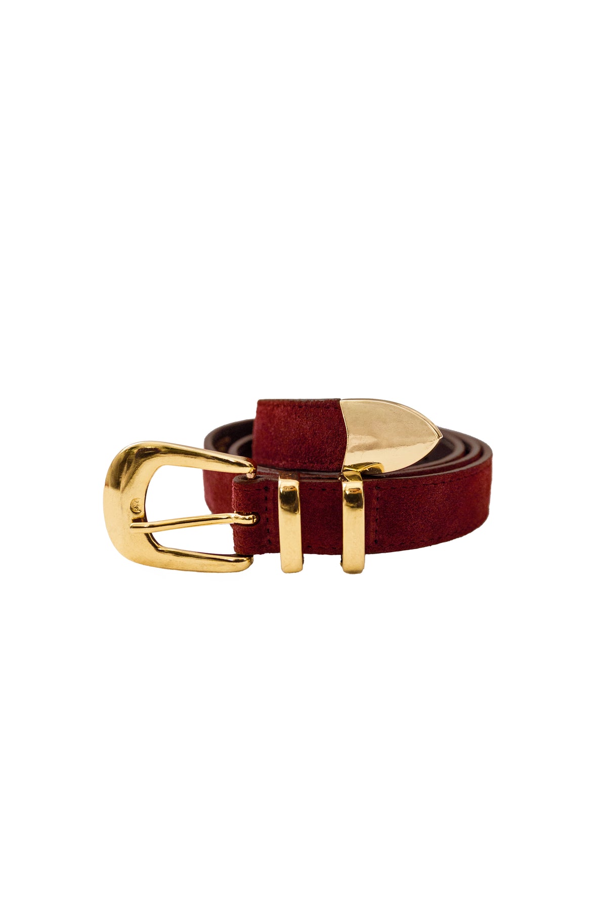 Anais - Ceinture cuir suède