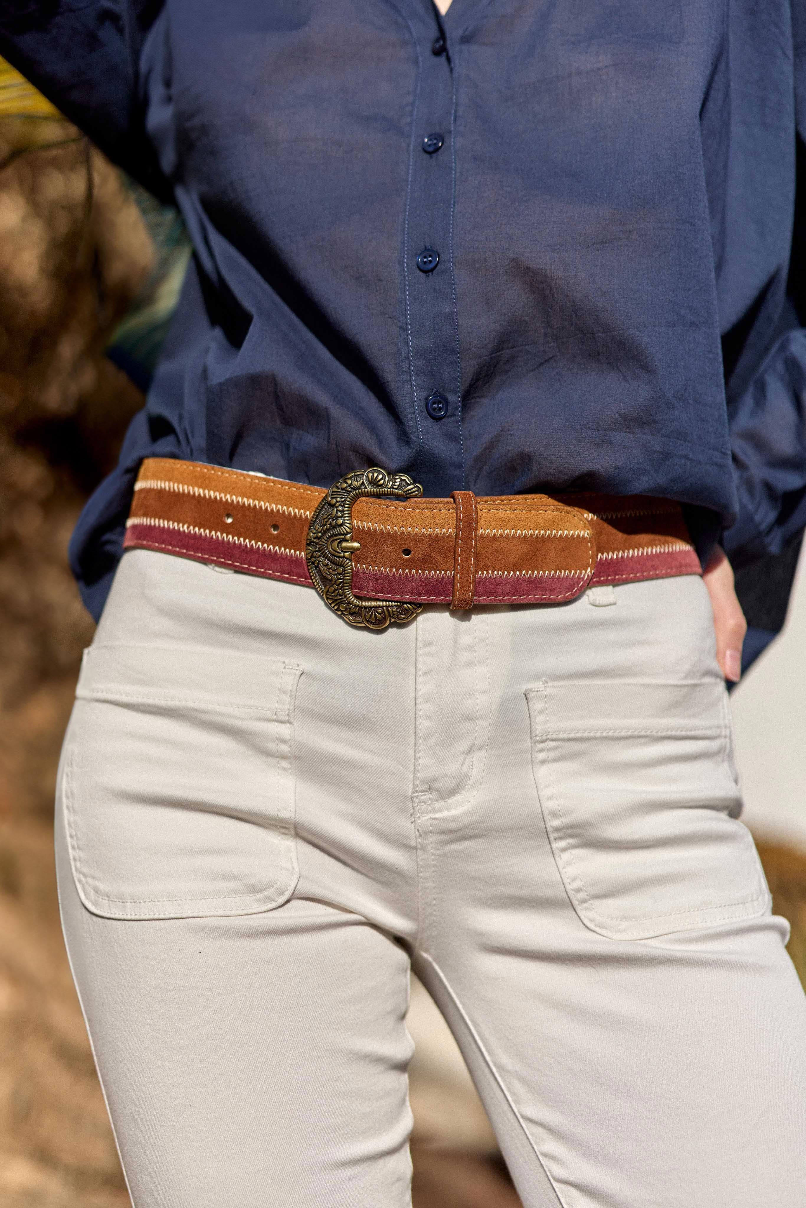 Belt Andie - Framboise