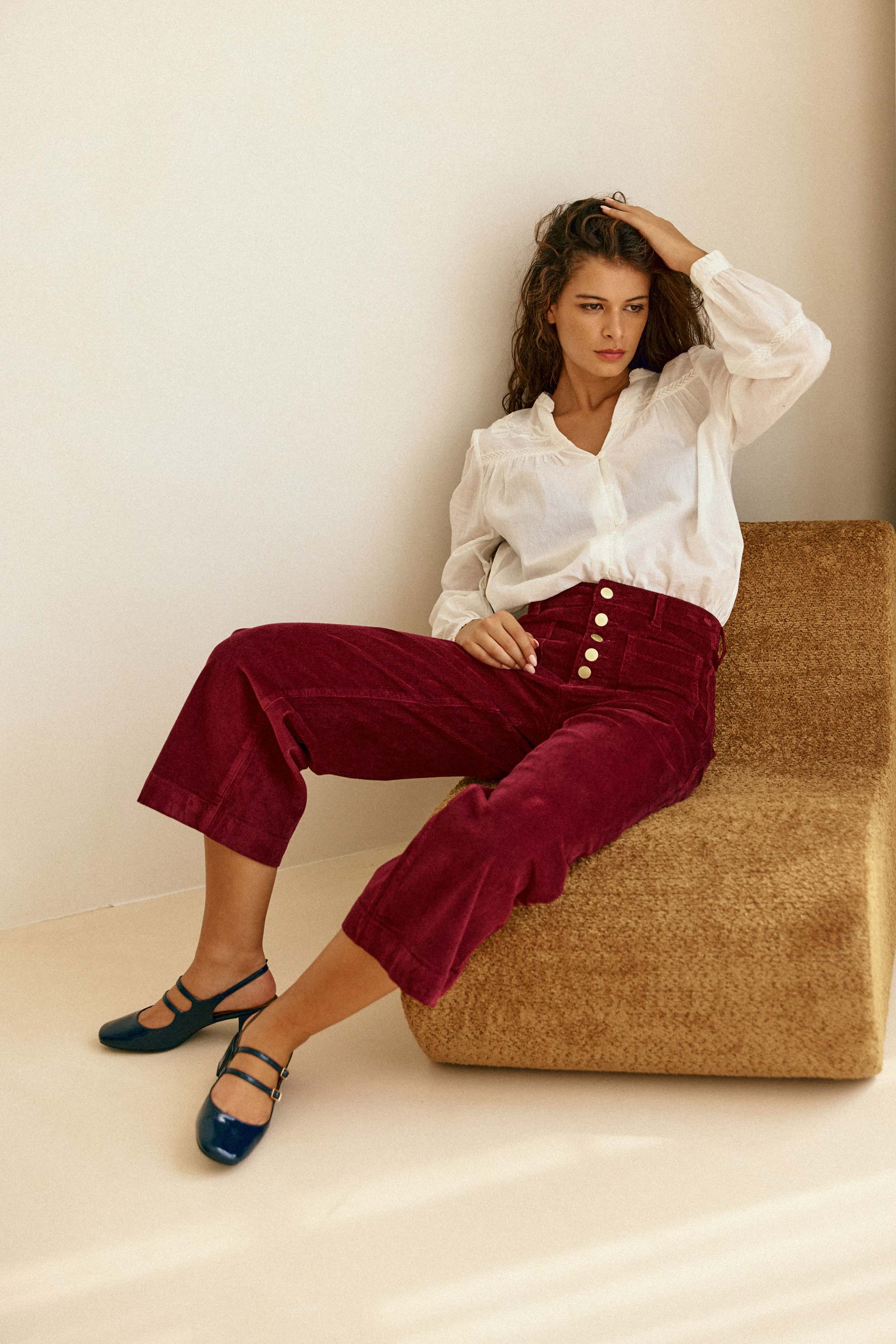 Pantalon Atlanta - Bordeaux