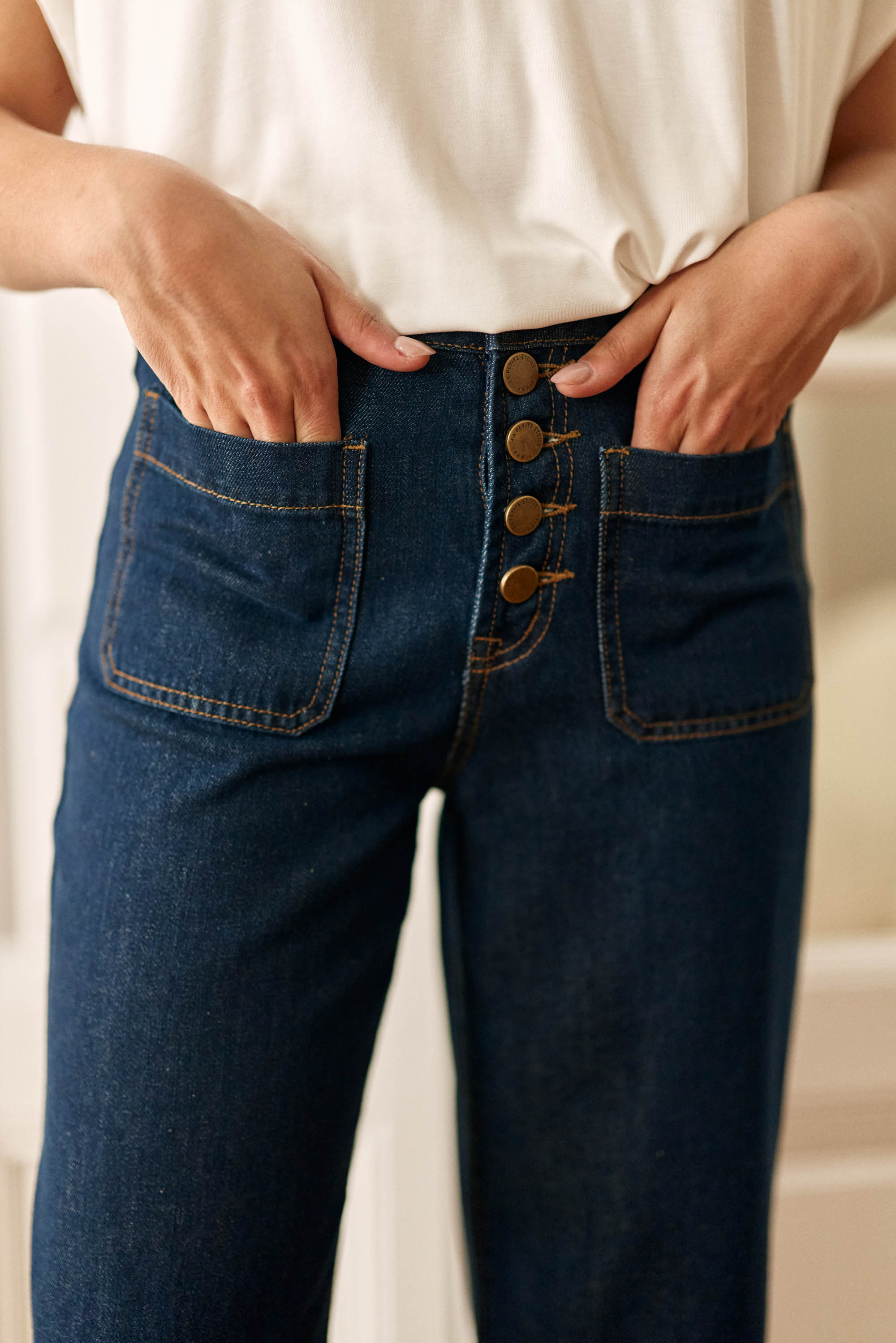 Raw flare jeans - Atlanta