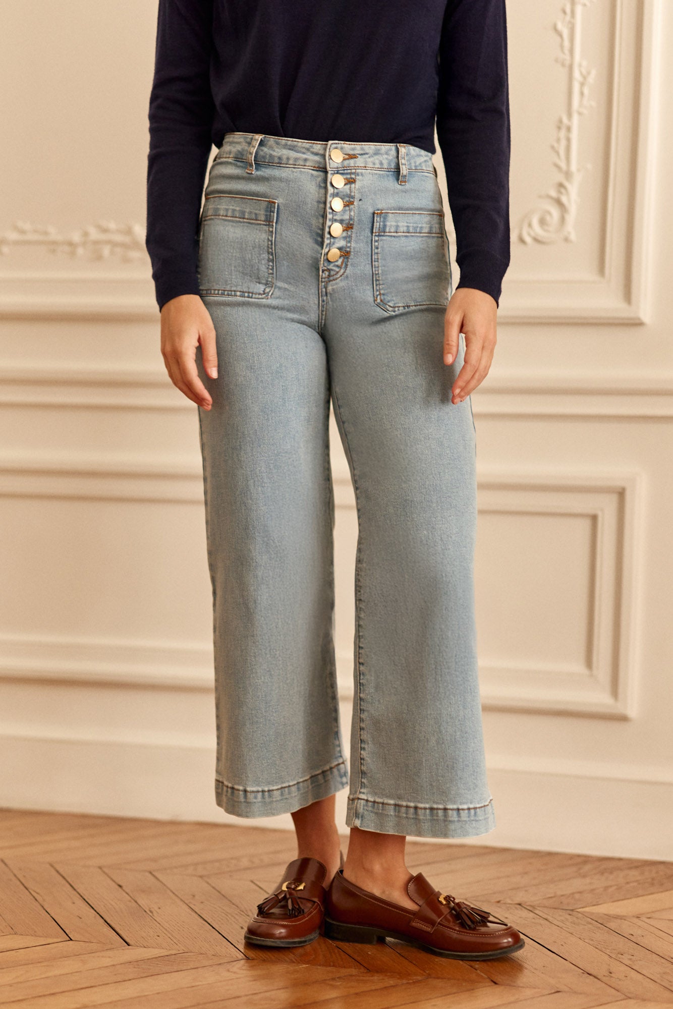Light stone flare jeans - Atlanta