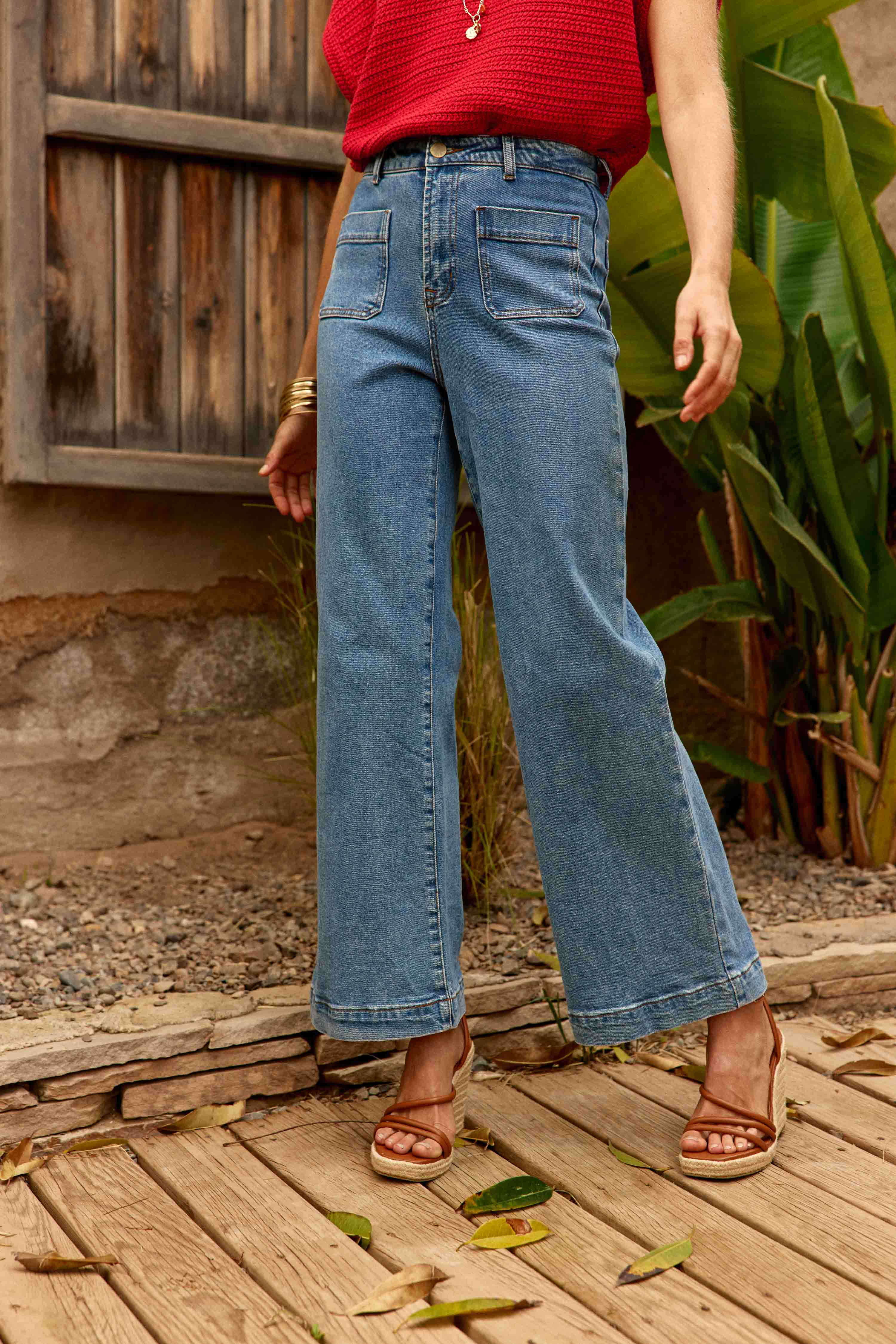 Atlanty - Wide-leg jeans