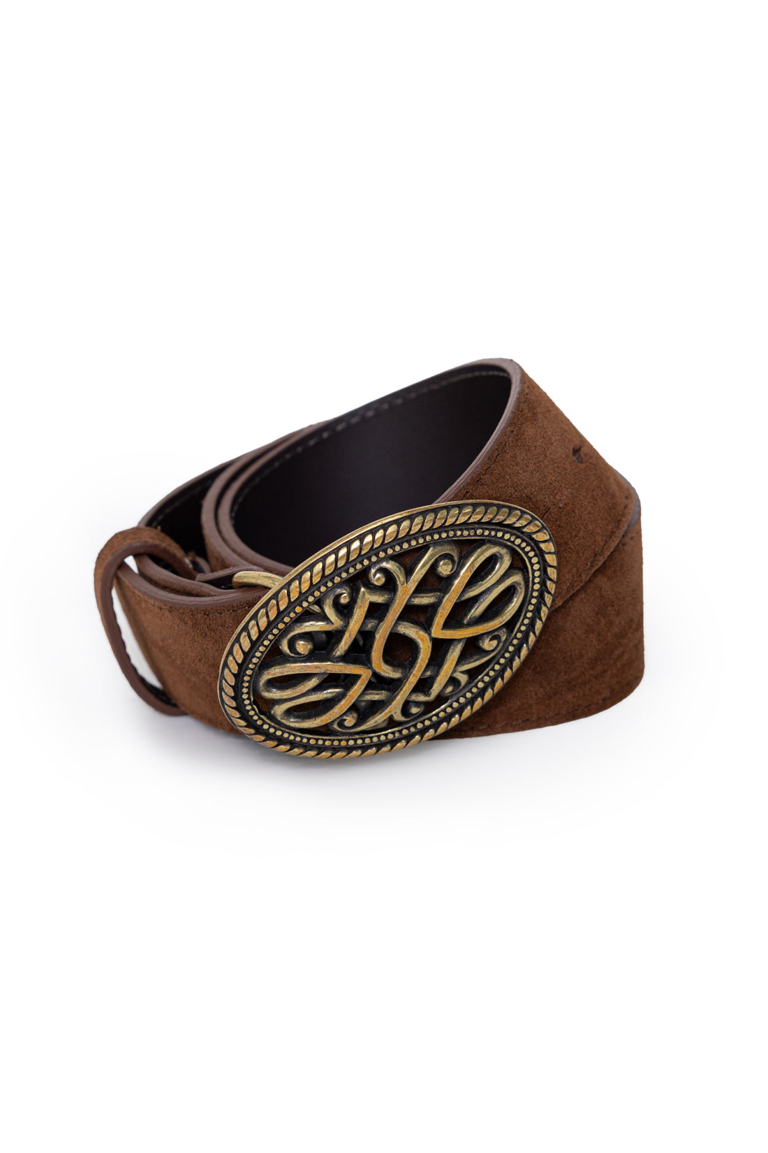 Aurore leather belt - Brown