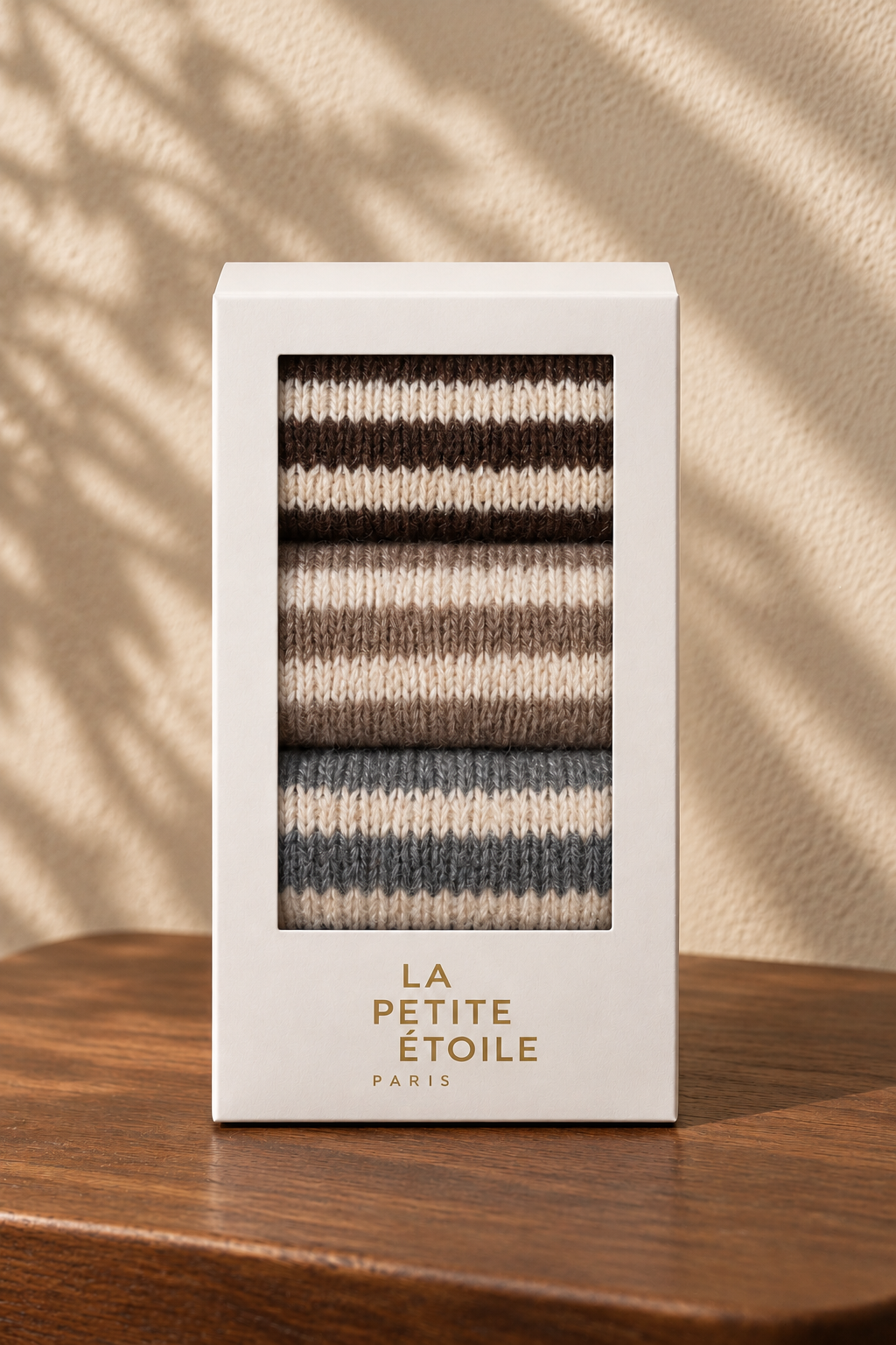 Adamy – Pack gestreifte Socken