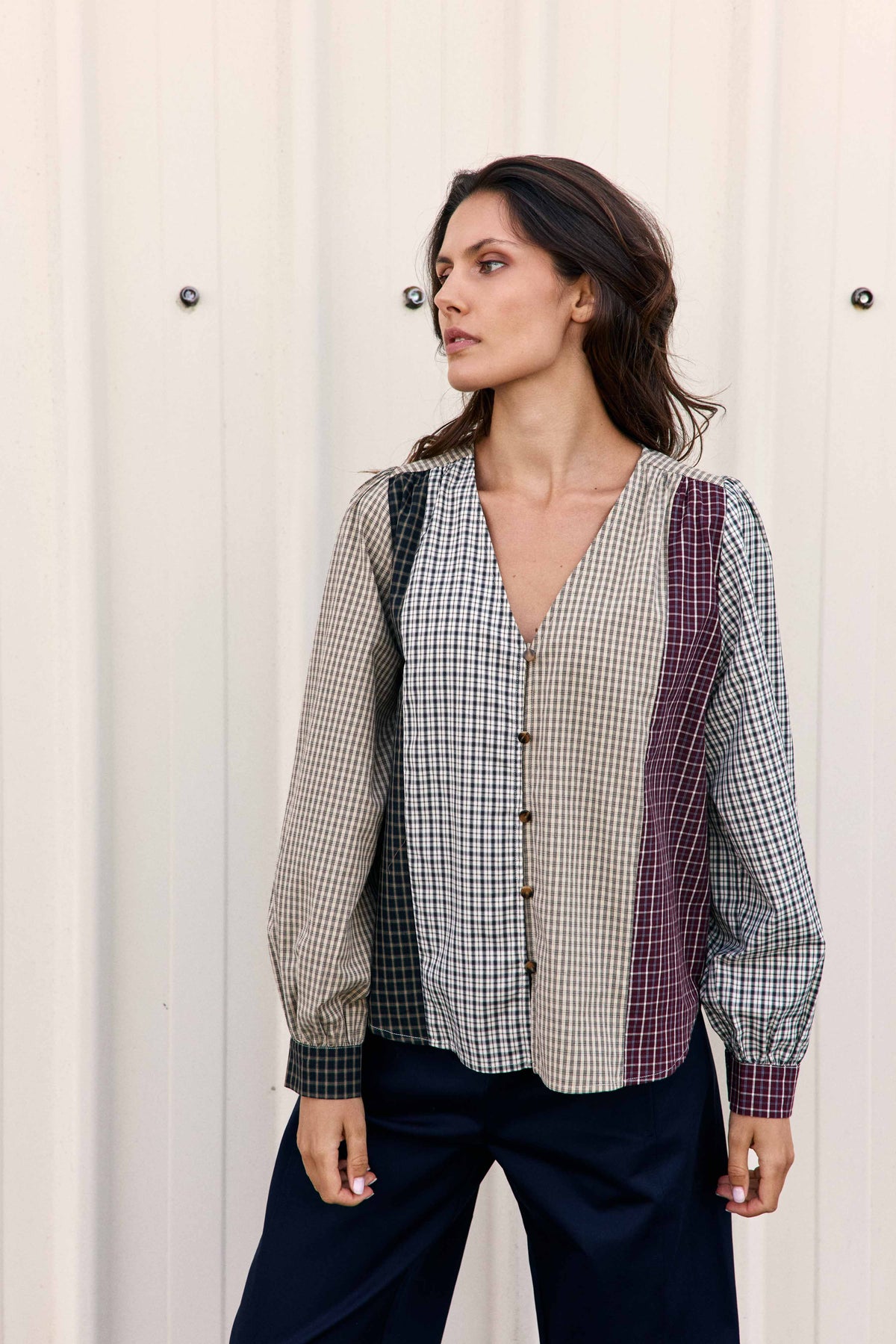 Baila - Blouse patchwork