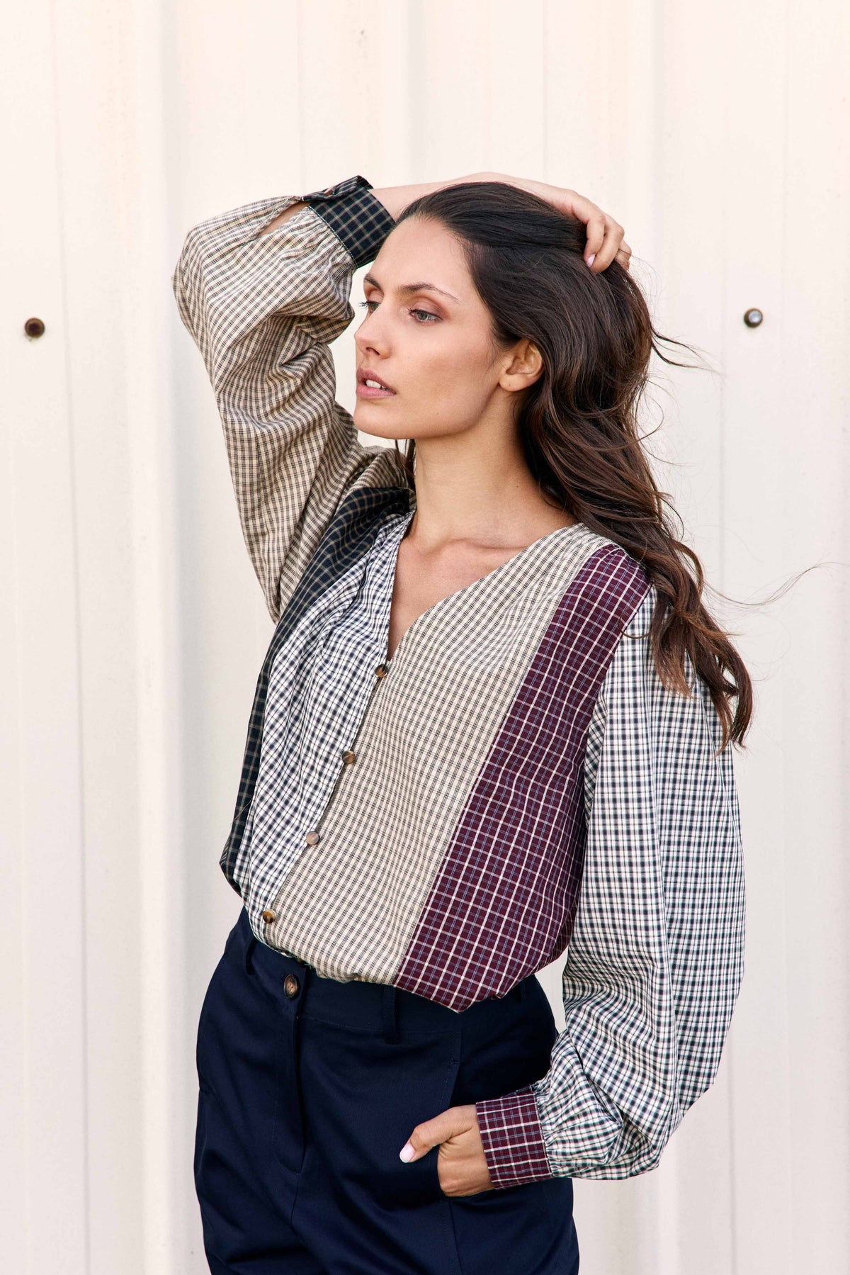 Baila - Blouse patchwork