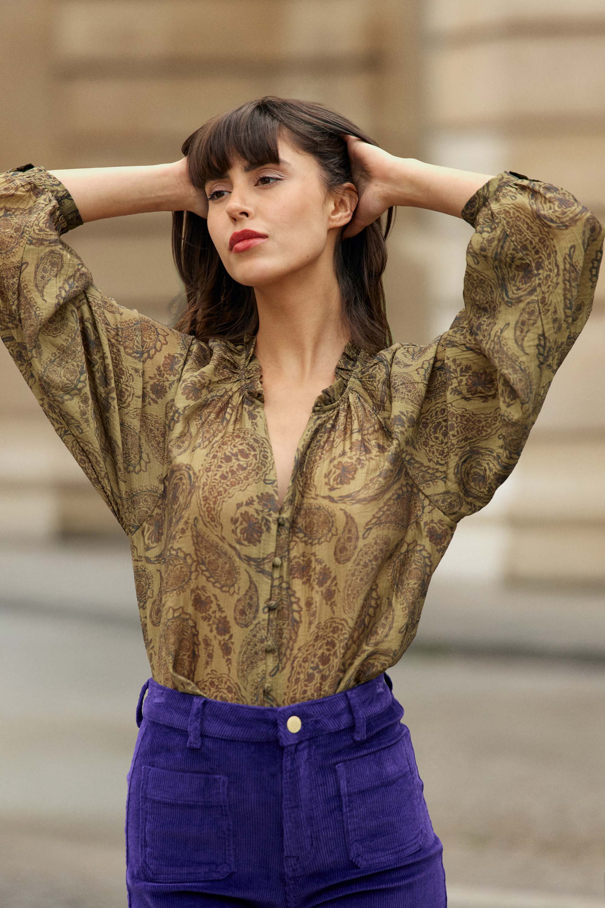 Blouse Beila - Cachemire