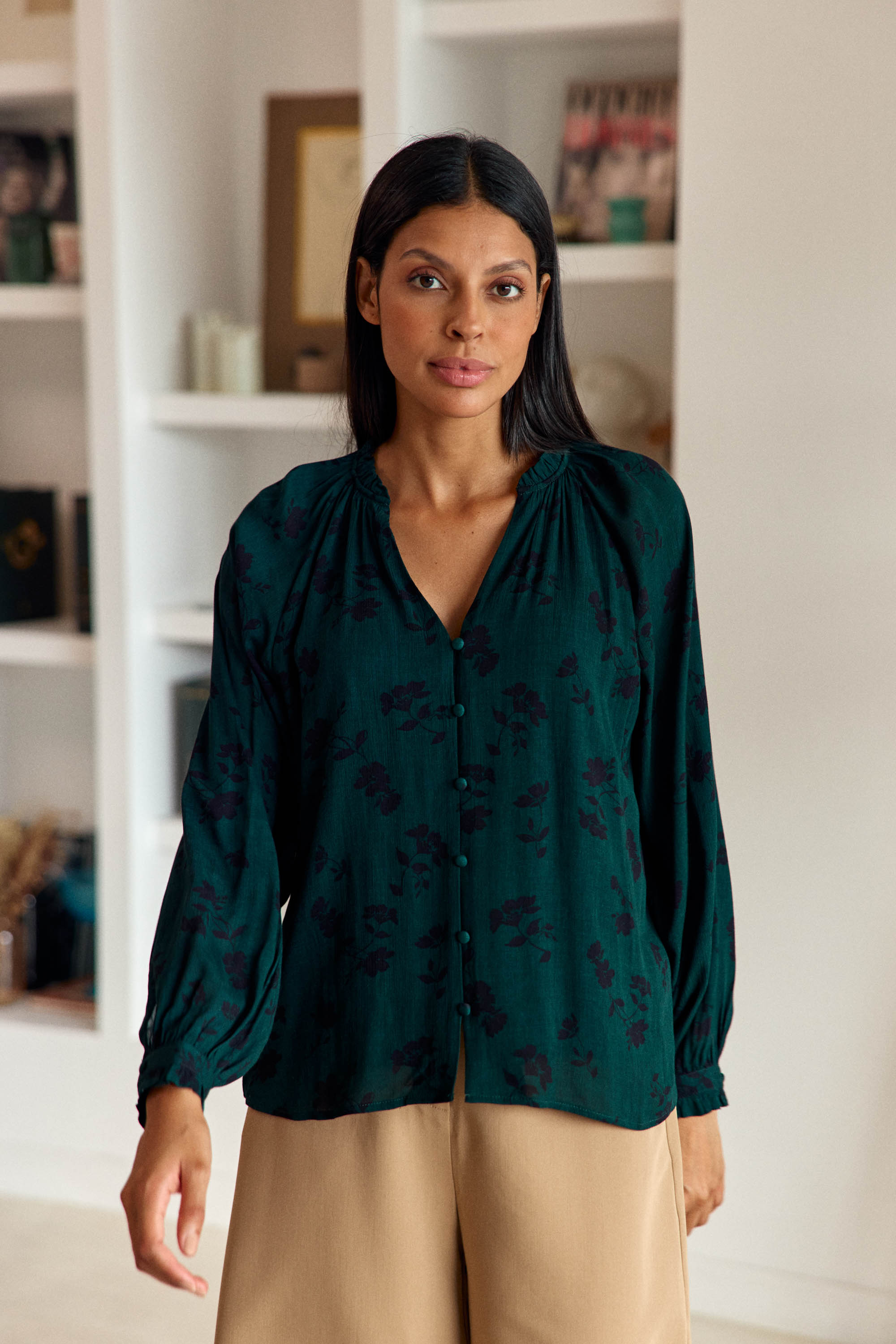Blouse Beilo - Fleurs