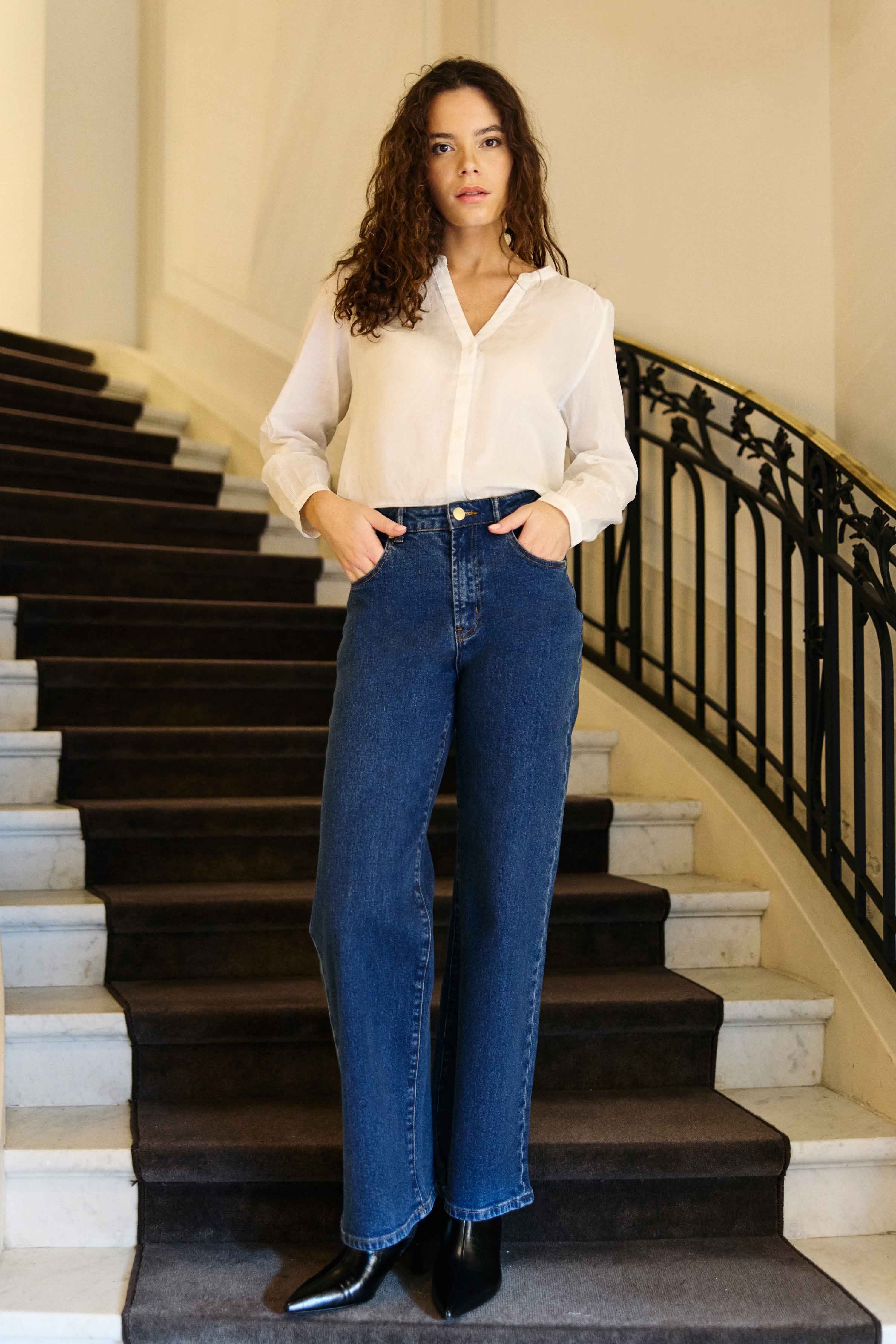 Blouse Belyne - Ecru