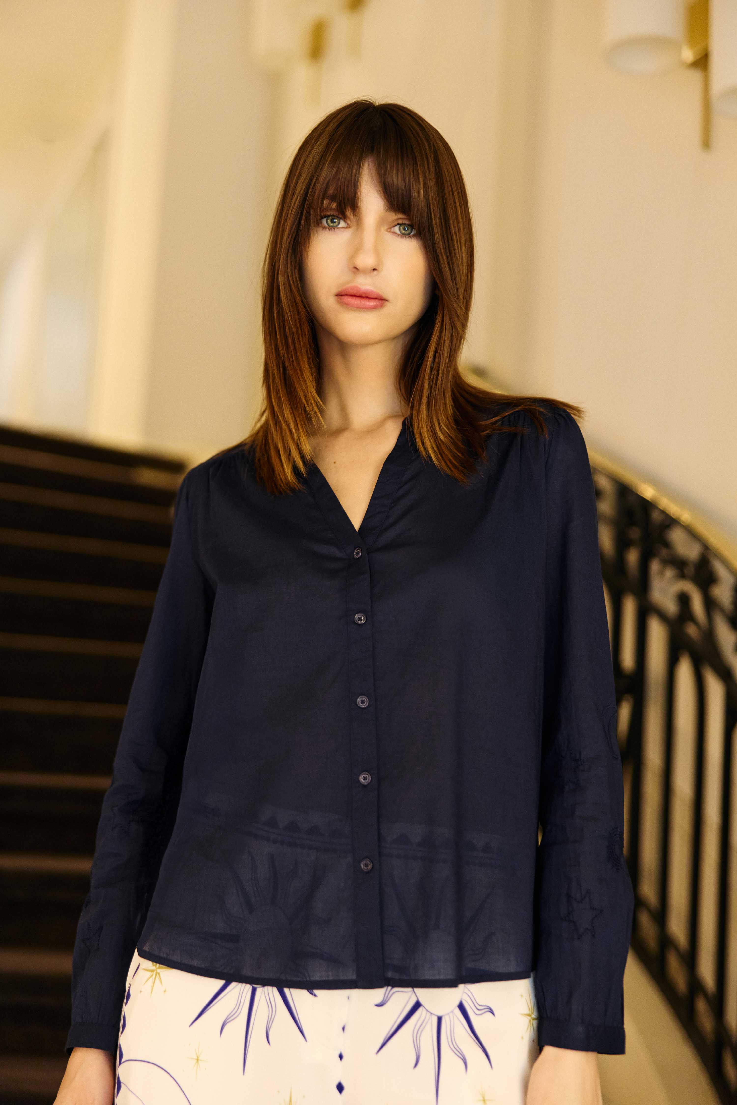Belyne - Embroidered blouse