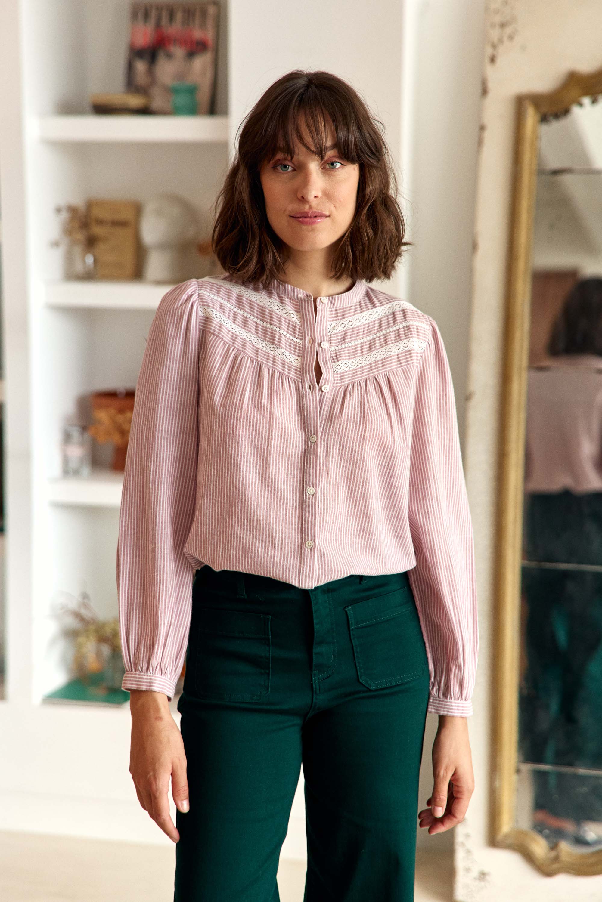 Blouse Bene - Bordeaux