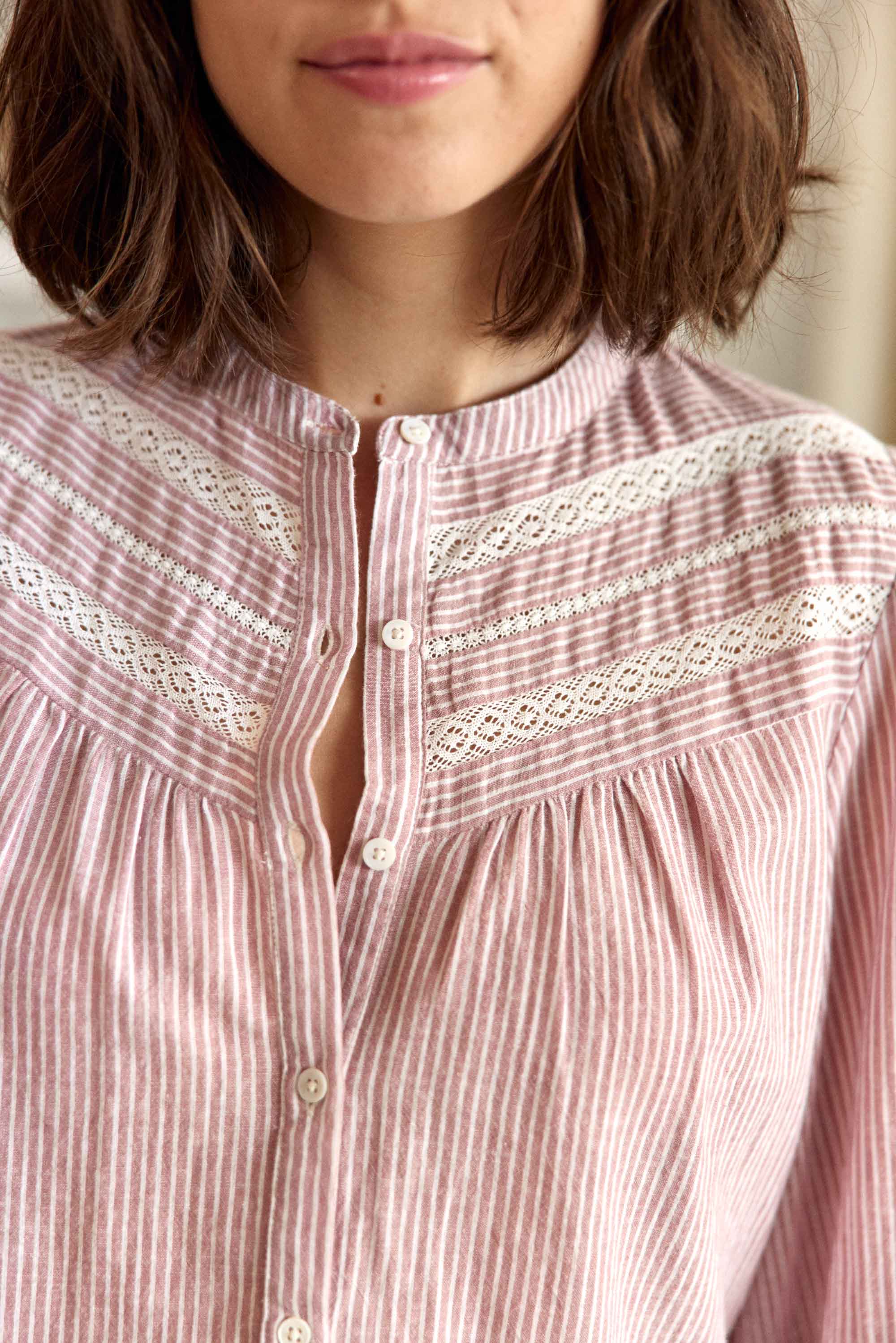 Blouse Bene - Bordeaux