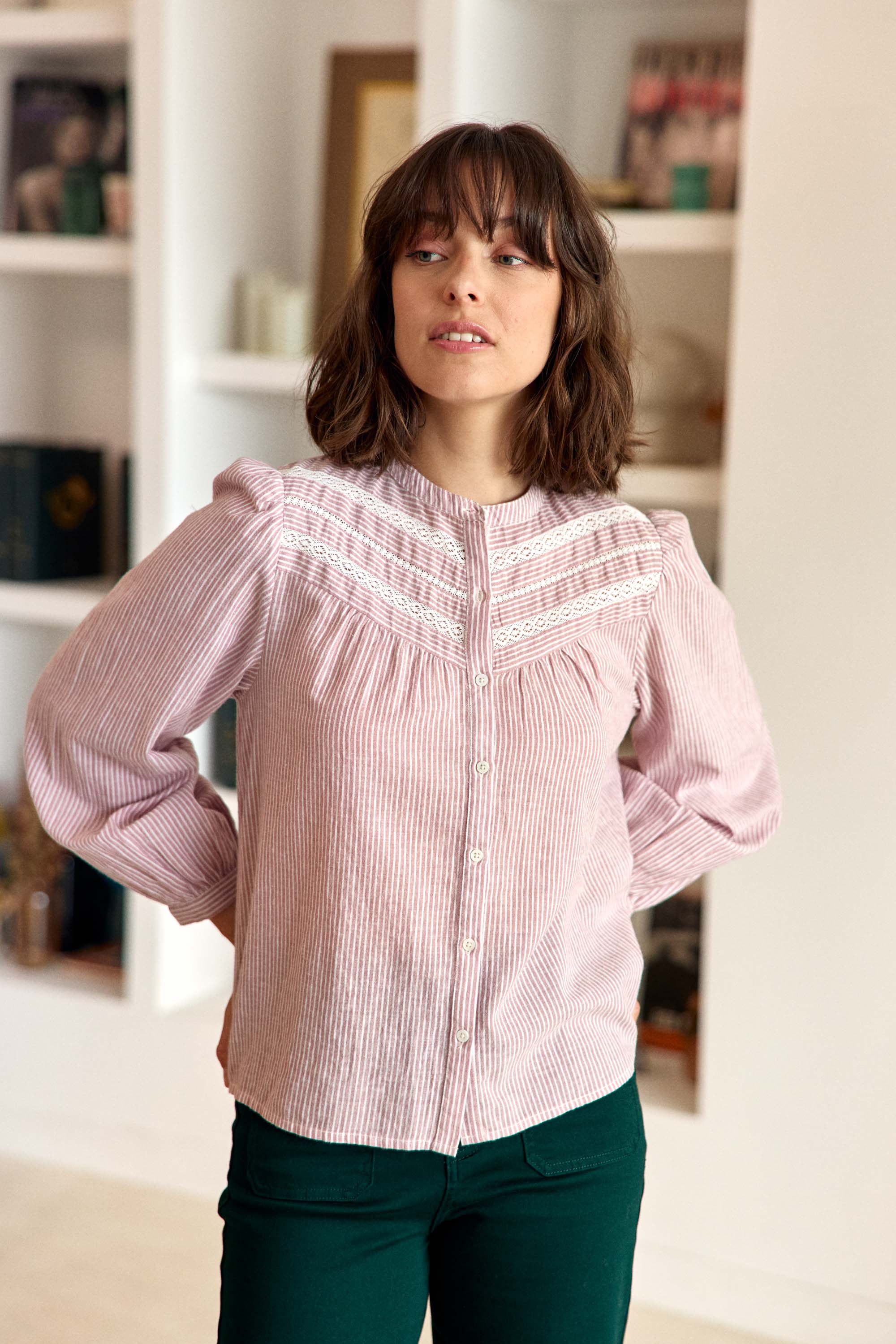 Blouse Bene - Bordeaux