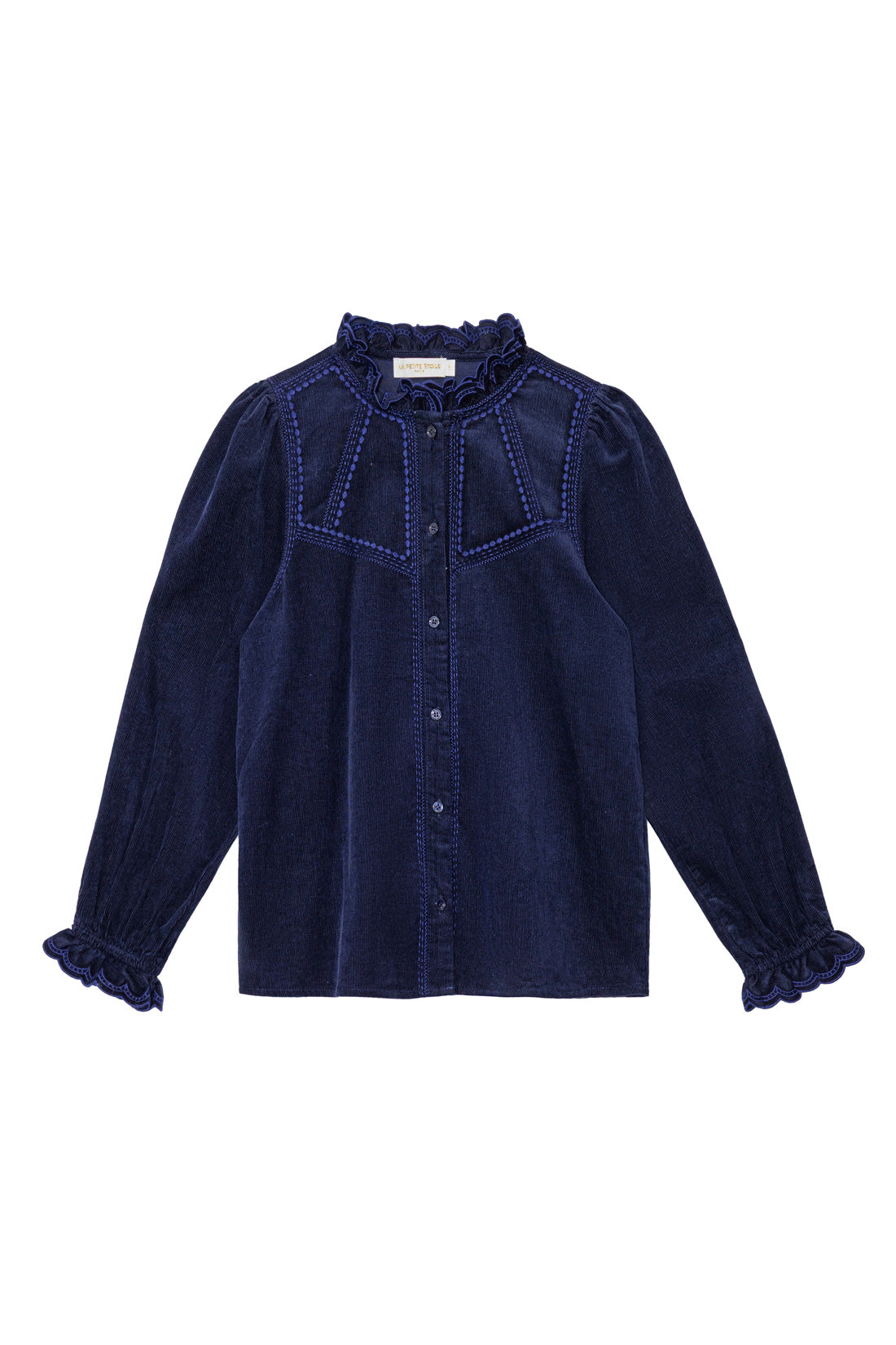 Beriza Blouse - Navy
