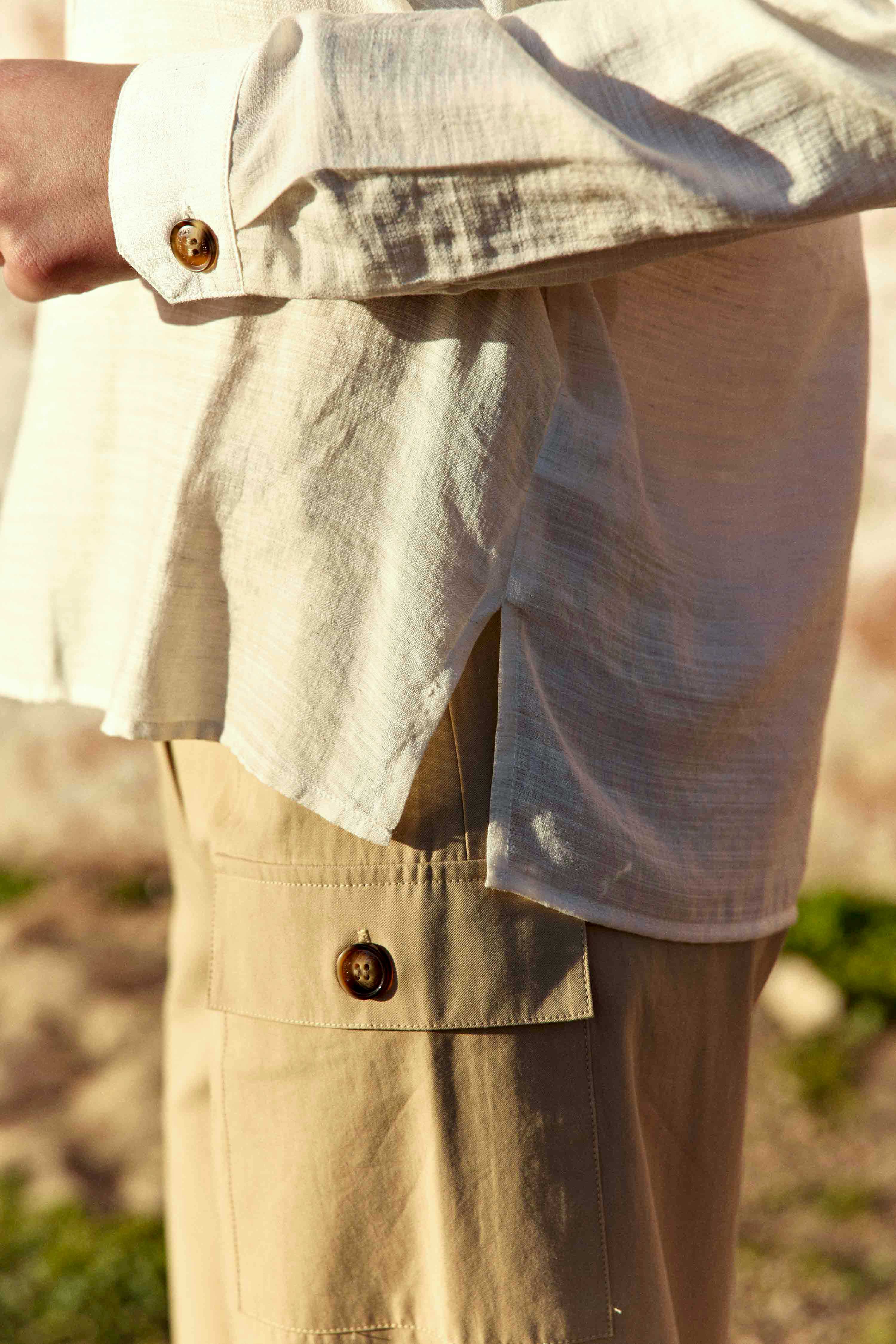 Blouse Bevin - Naturel