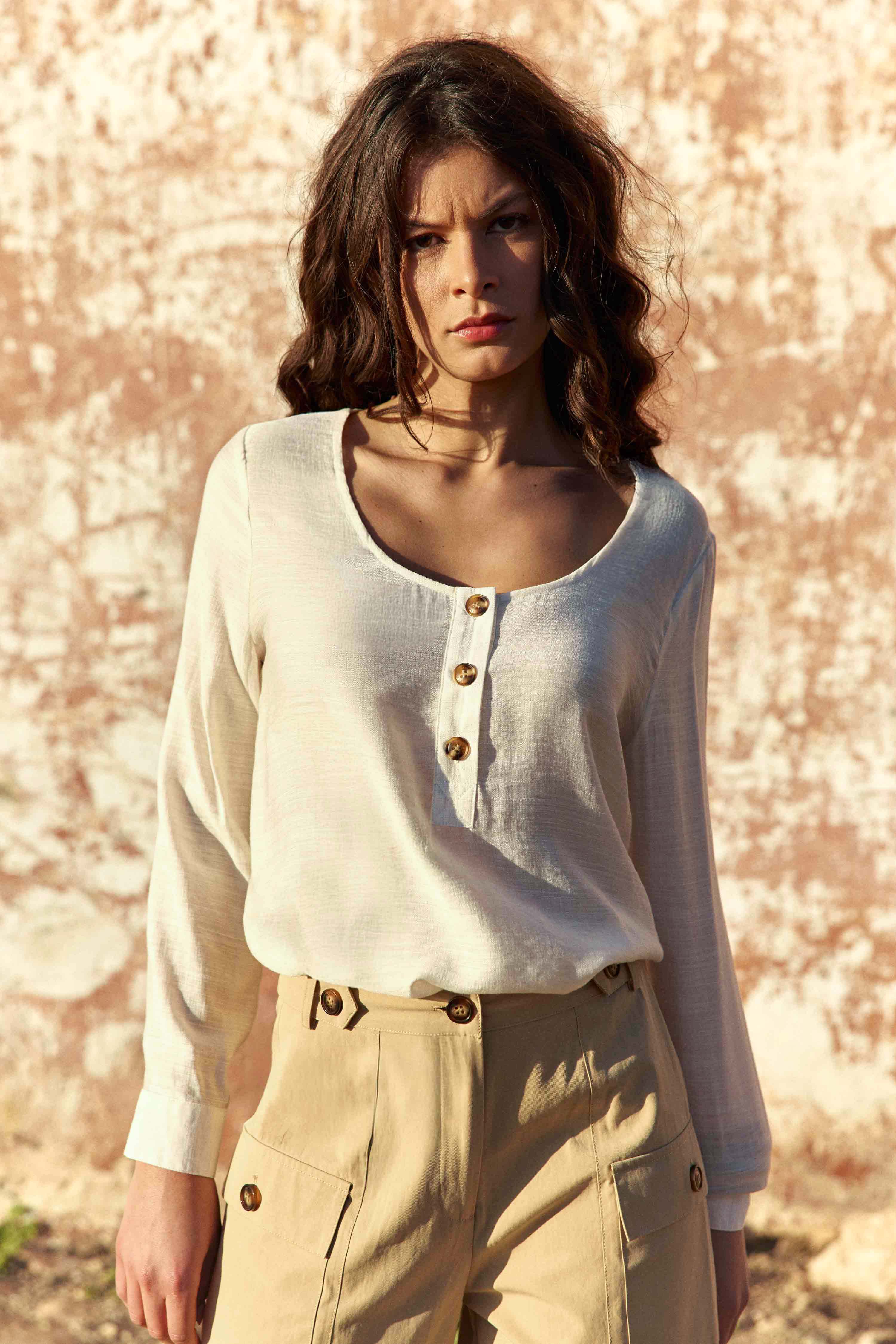 Bevin - Blouse droite