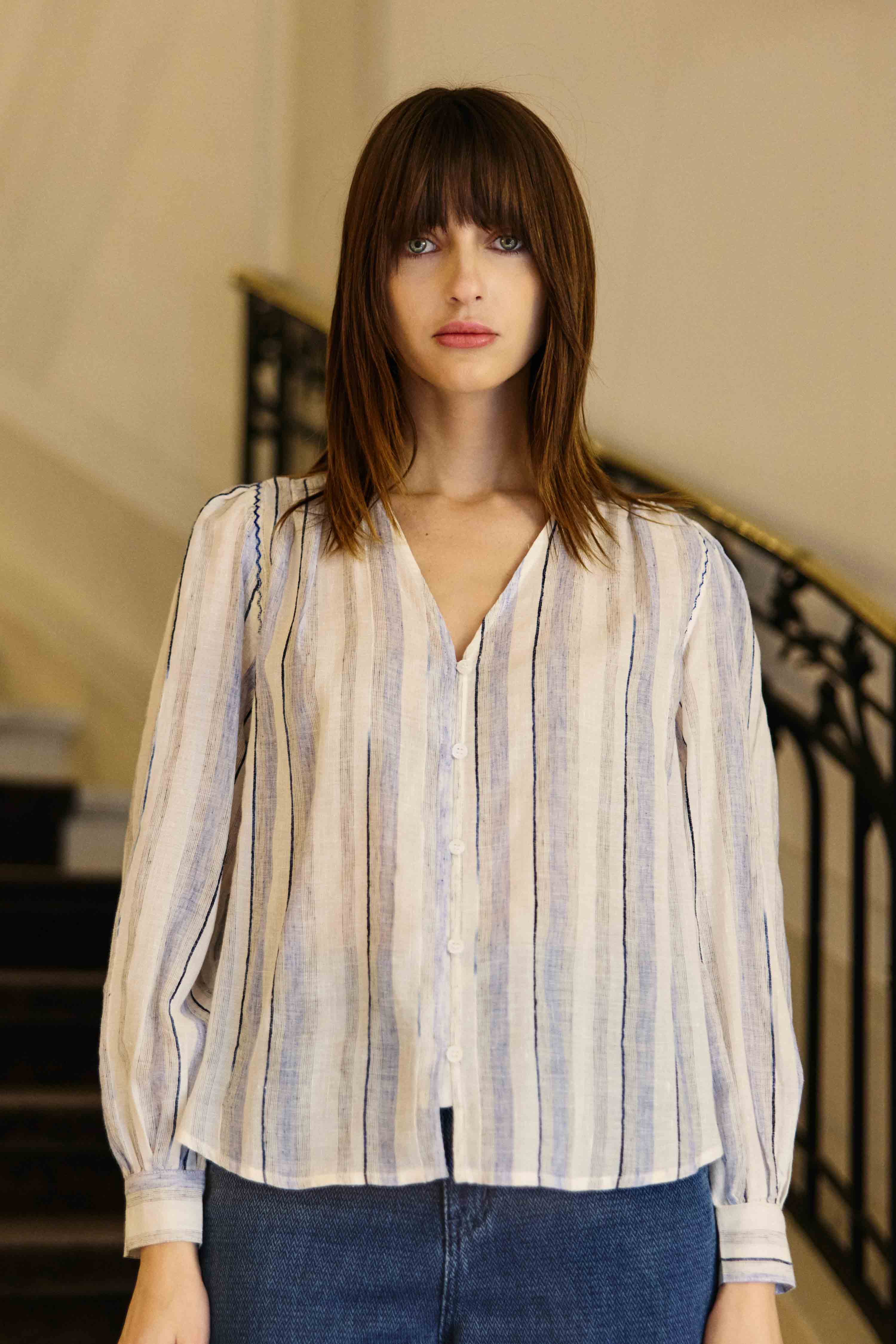 Blaike - Striped blouse