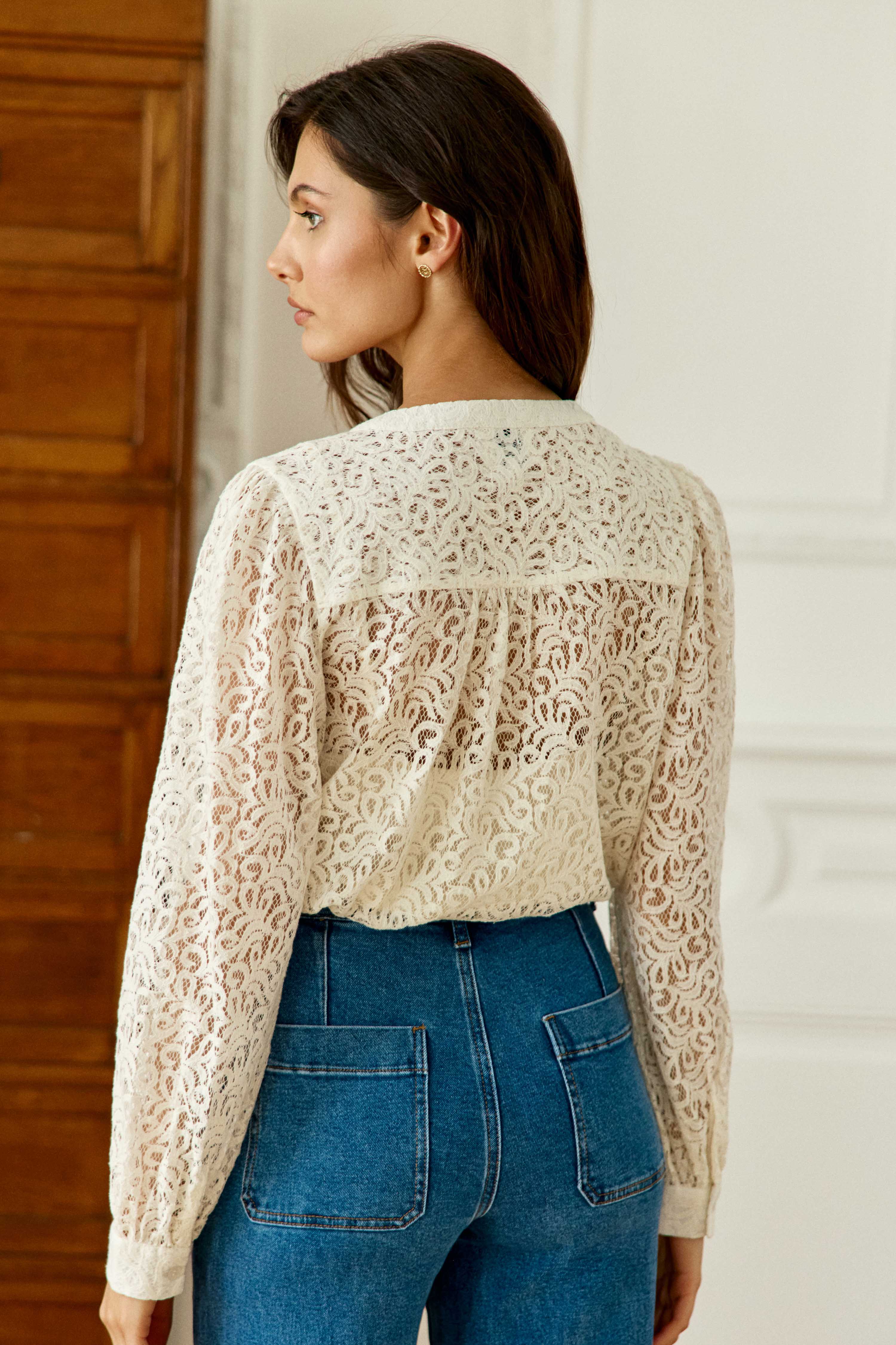 Blandine - Blouse droite