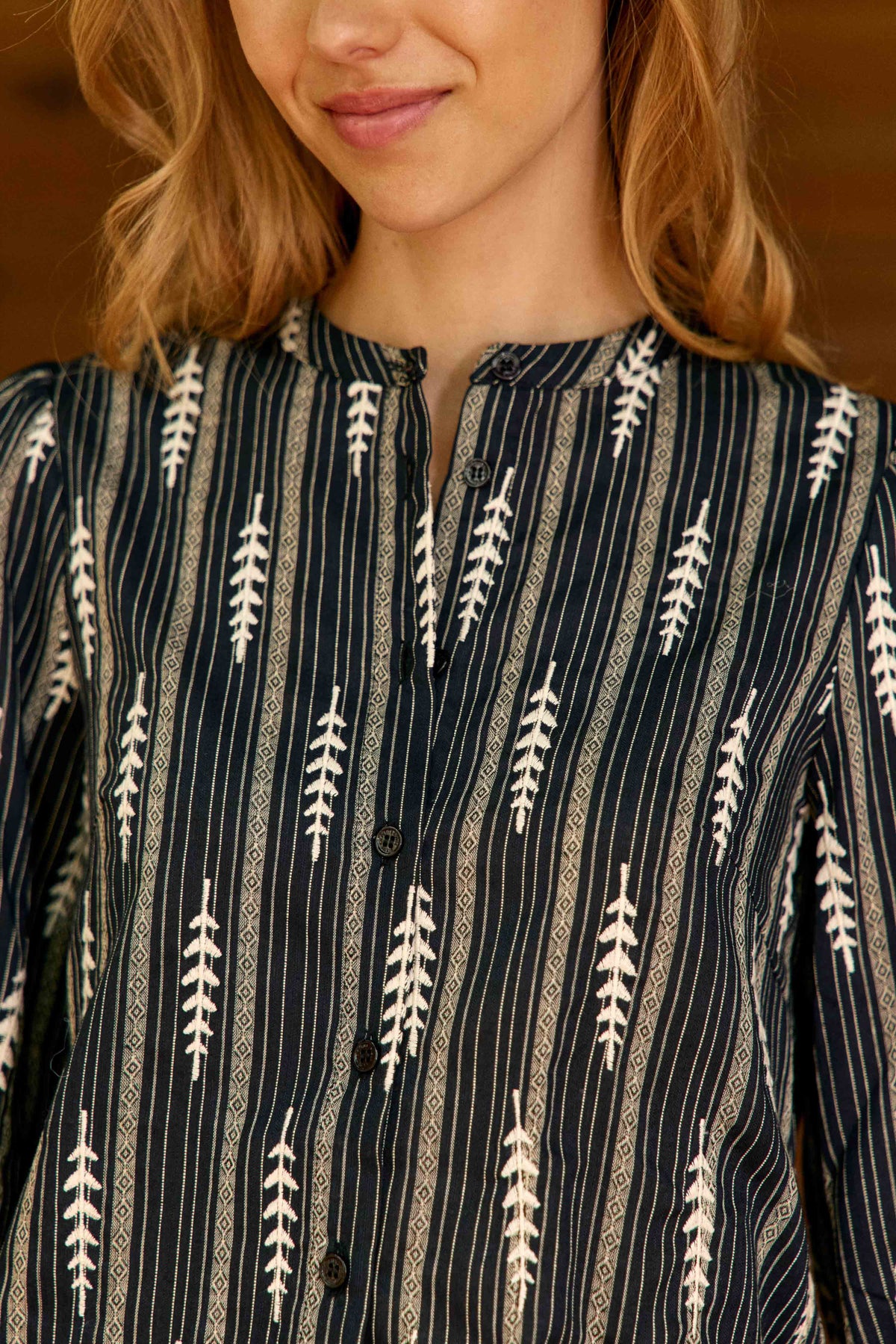 Bloya - Gestreifte Bluse