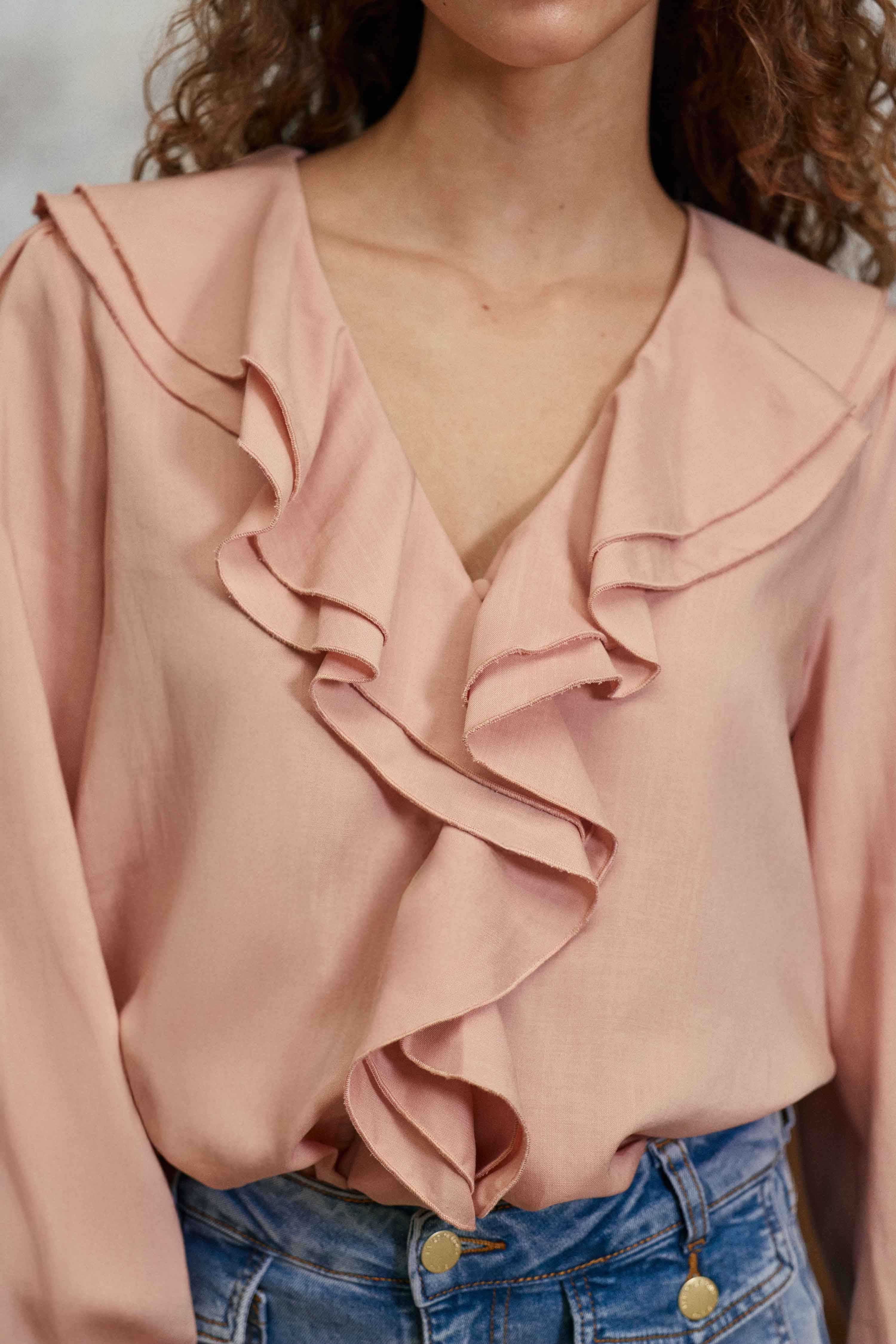 Blouse Boane - Poudre