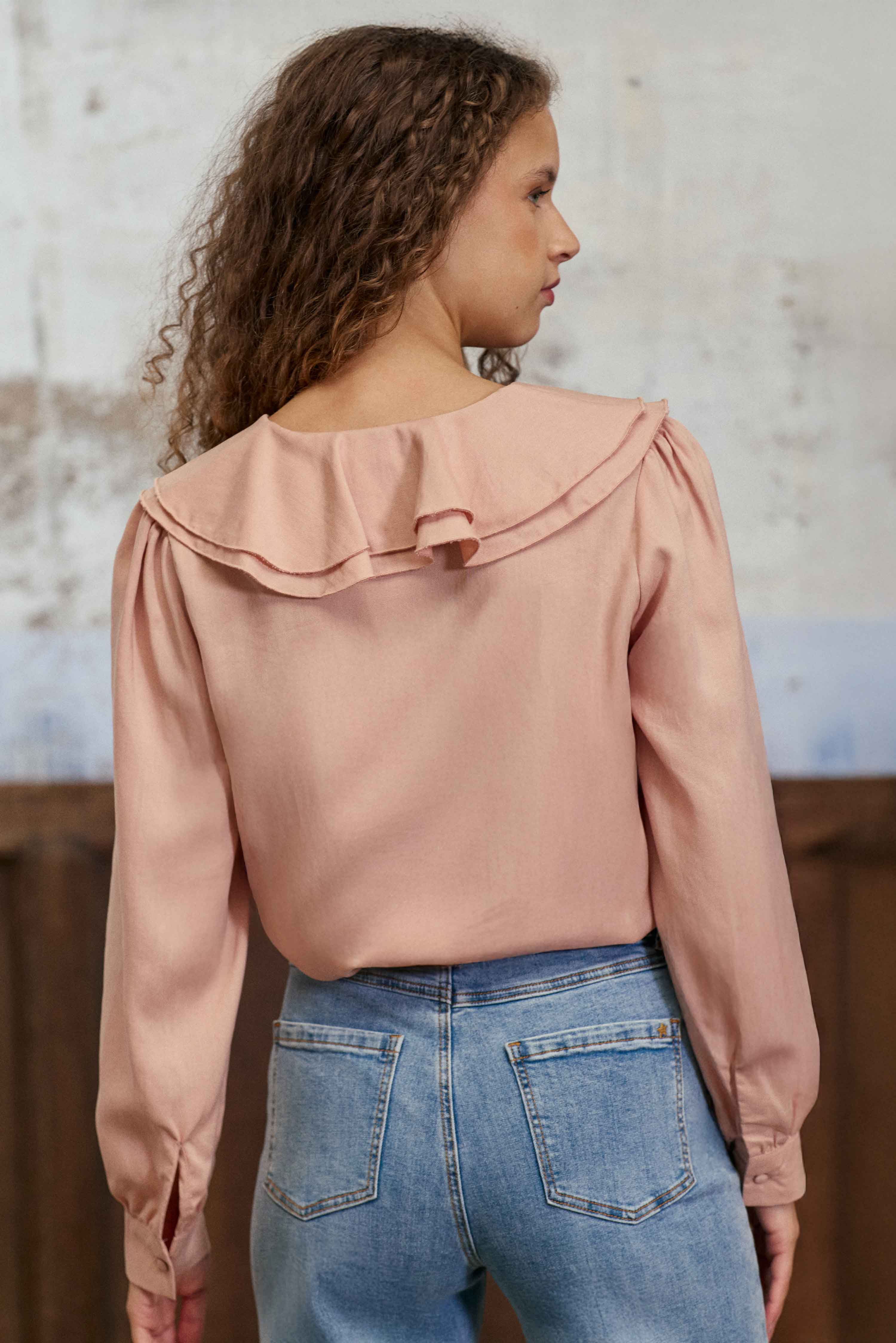 Blouse Boane - Poudre
