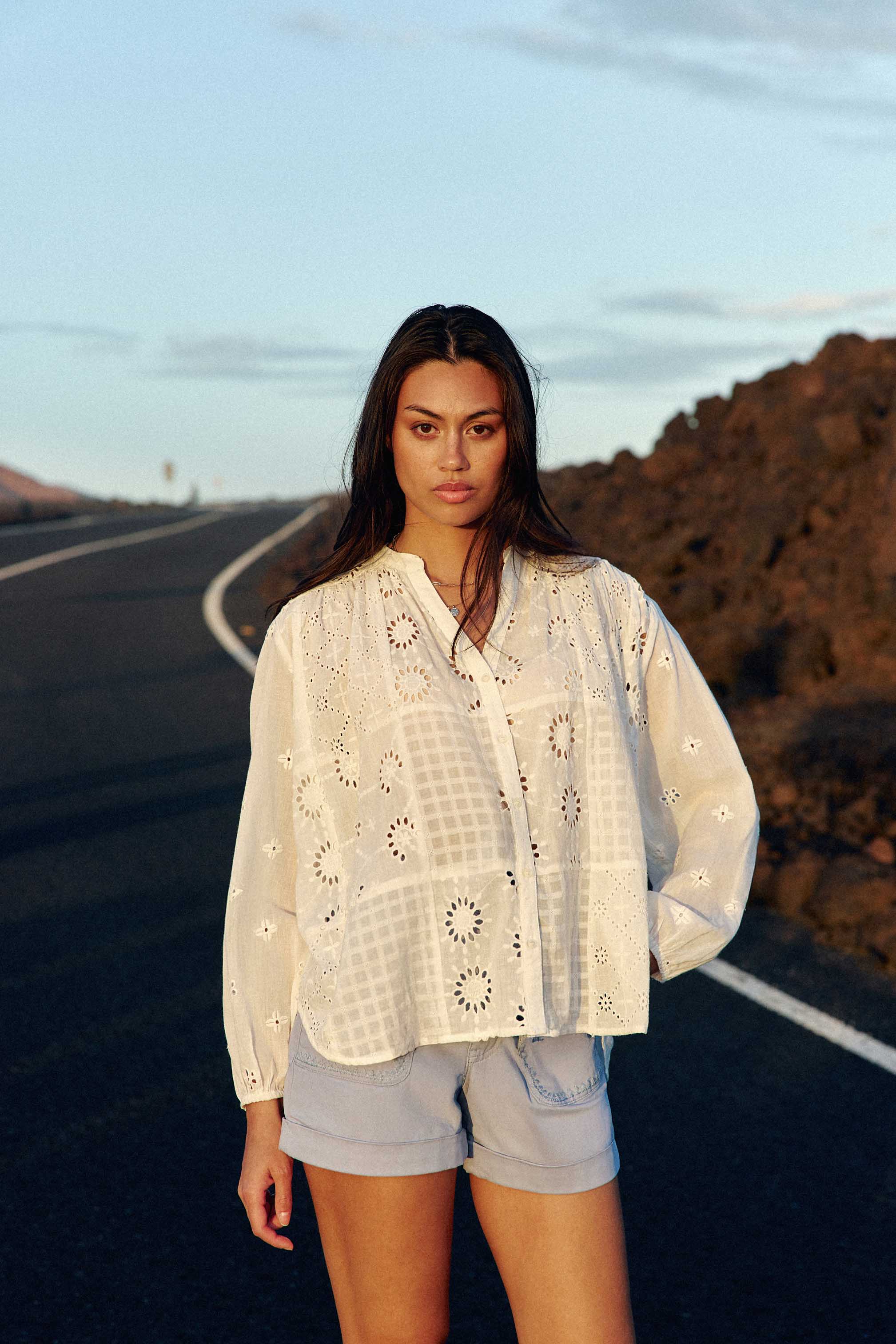 Blouse ample blanche - Bolian