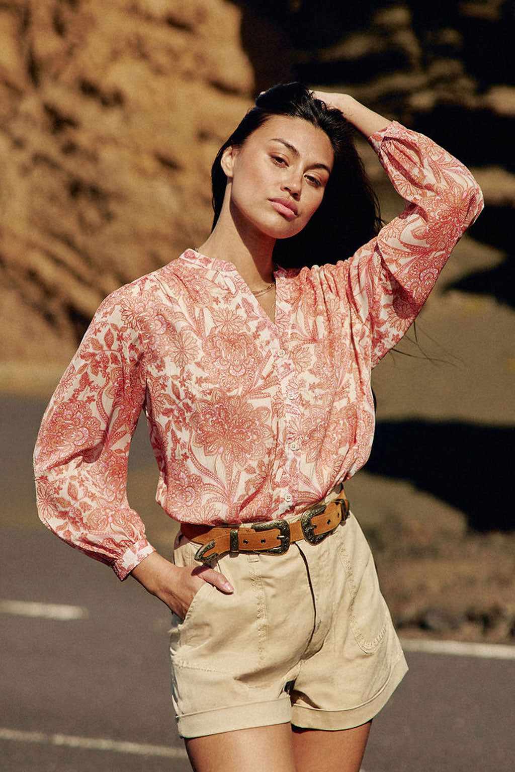 Blouse ample floral - Bolie
