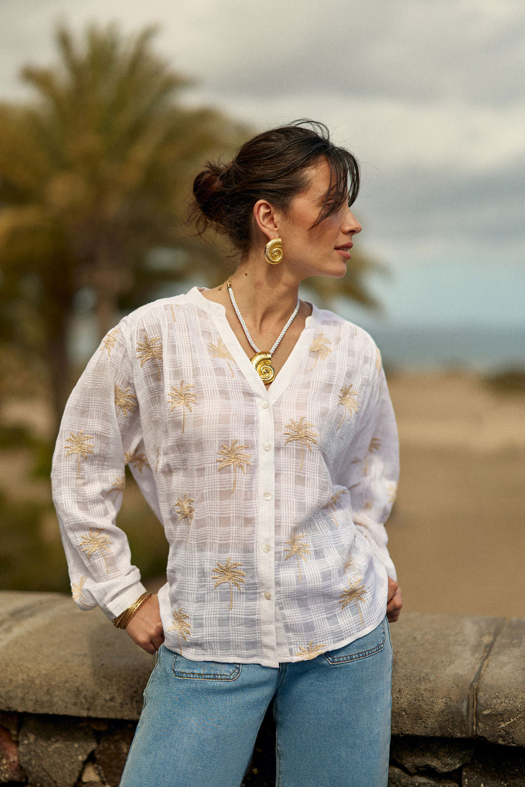 Blouse à broderies - Bolita