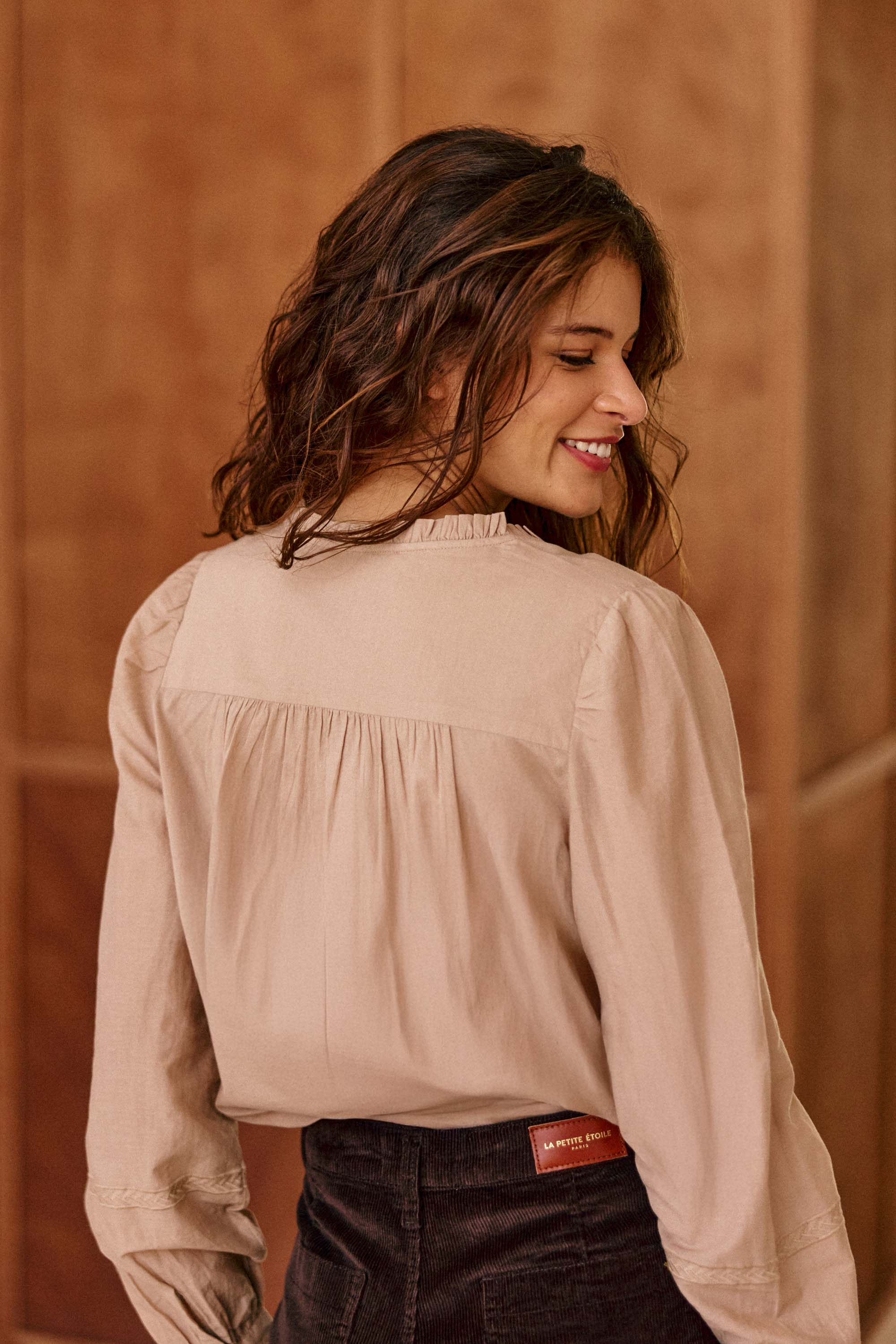 Bowie Blouse - Camel