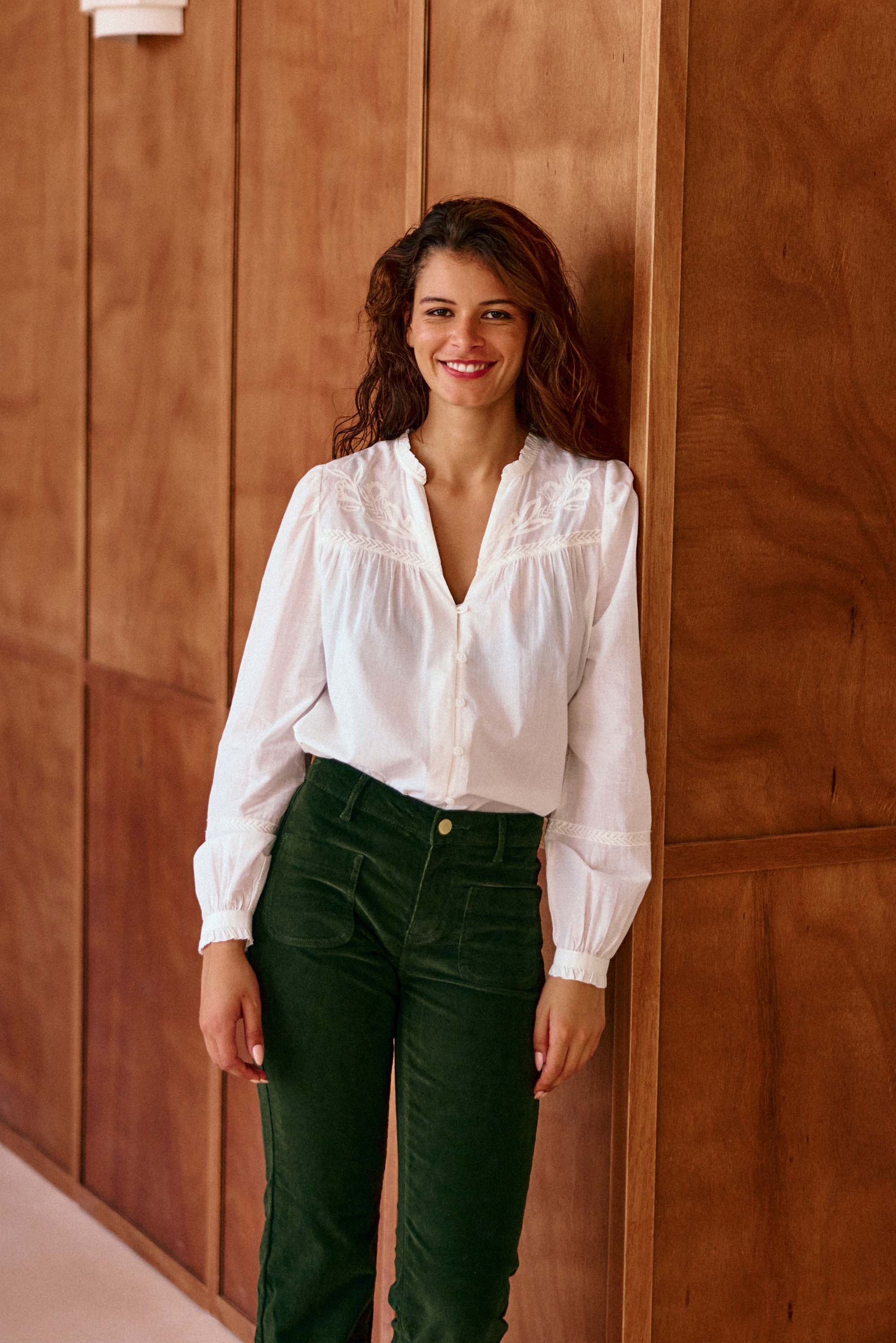 Bowie Blouse - Ecru