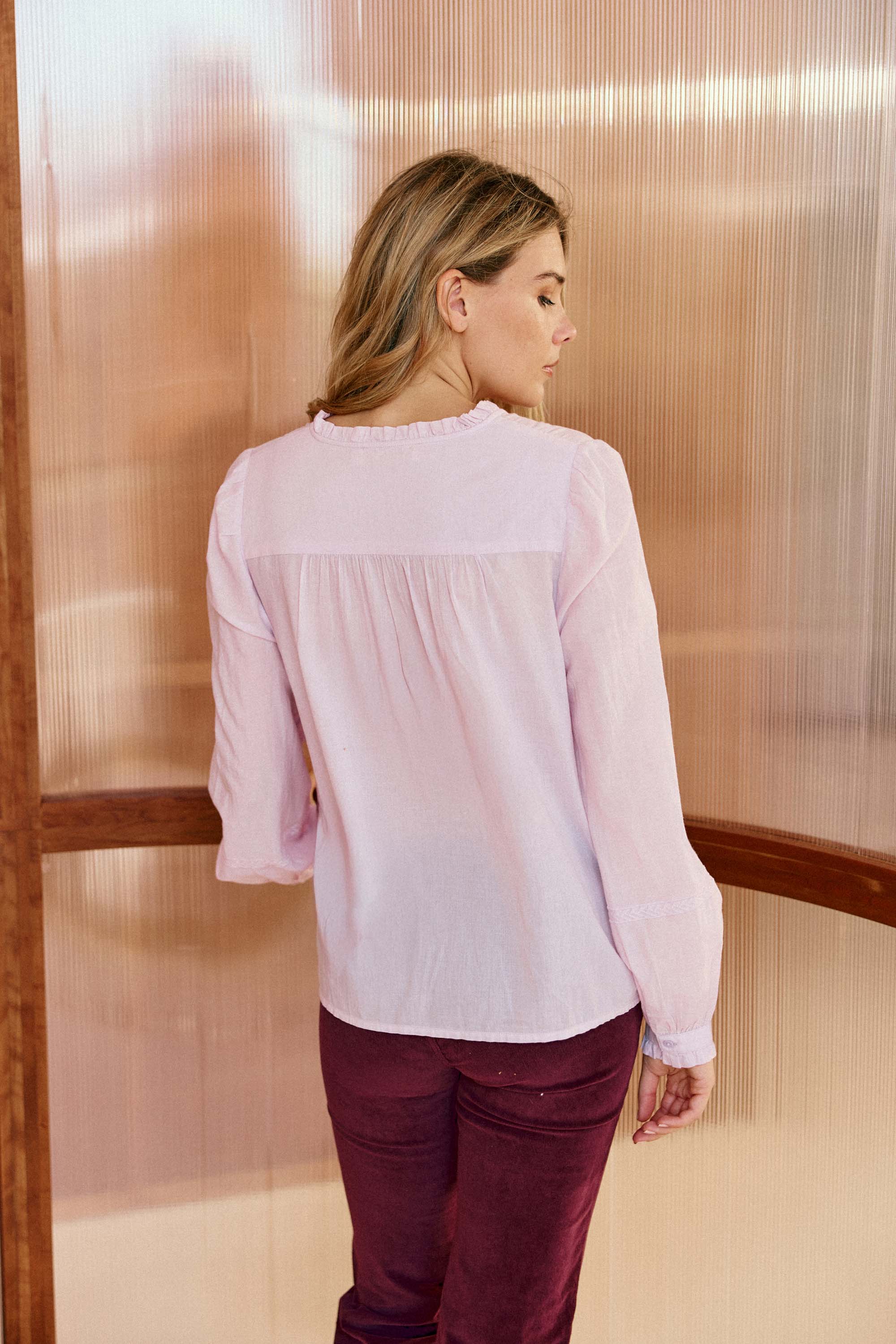 Blouse Bowie - Parme