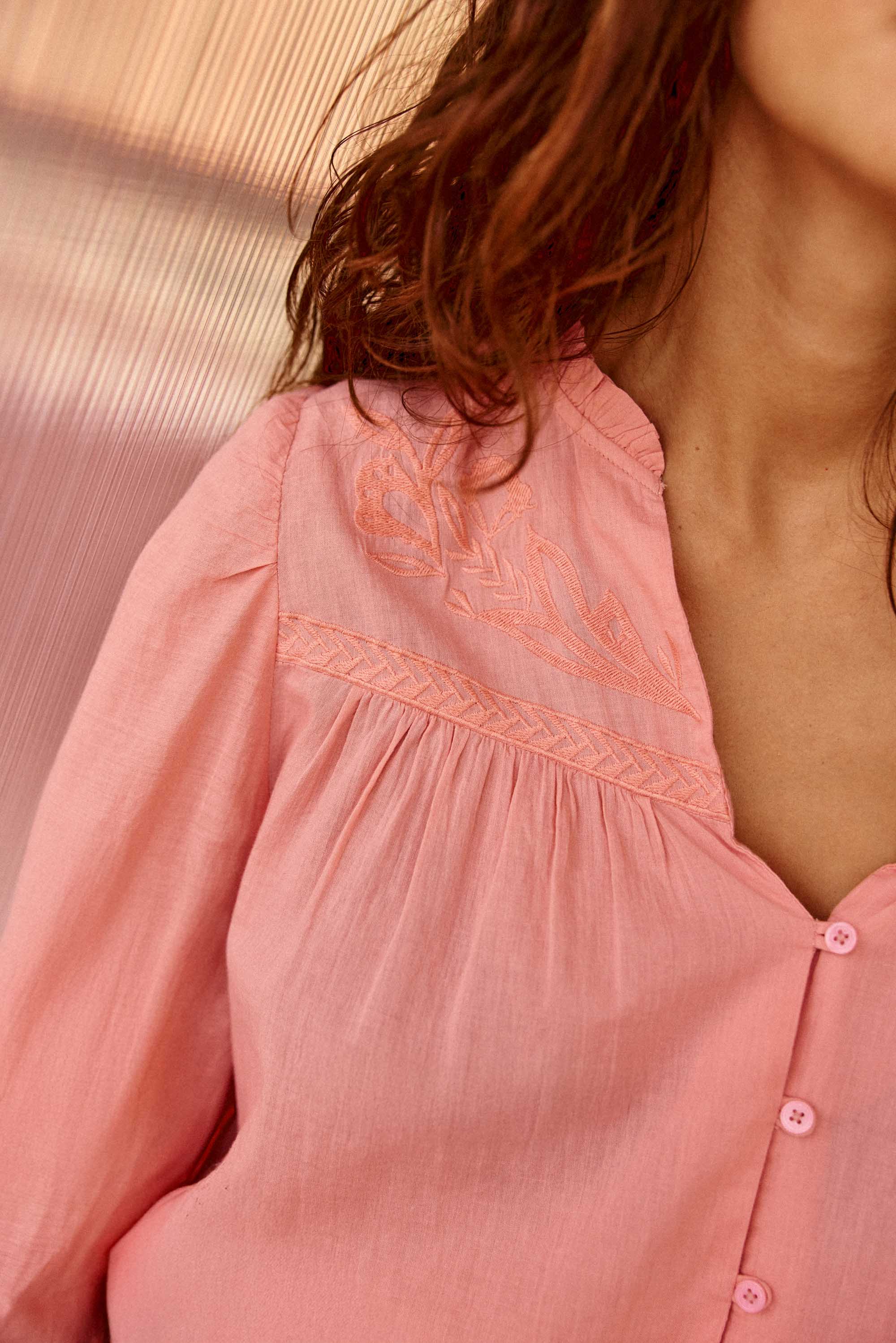 Blouse Bowie - Rose