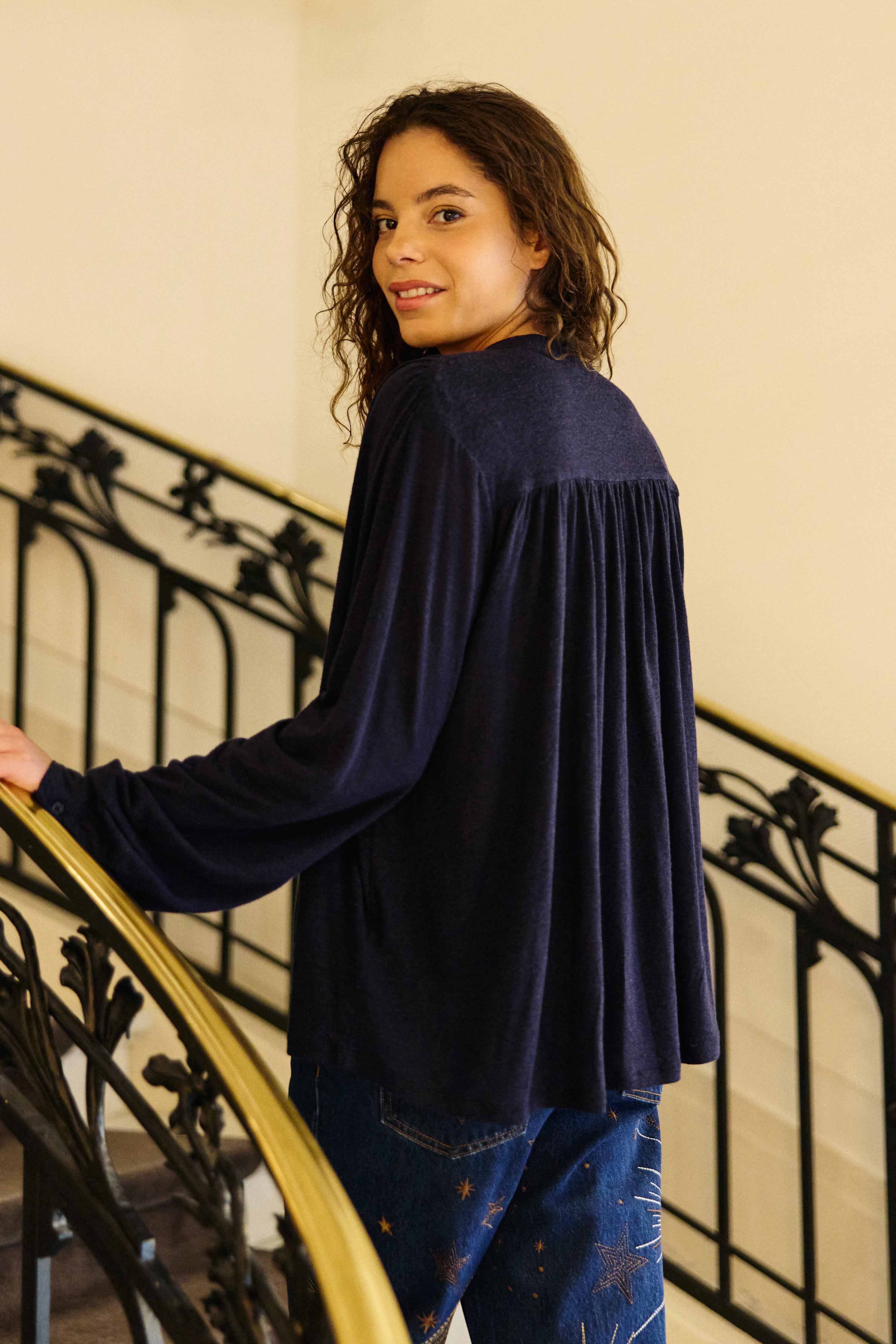 Blouse Bradley - Marine