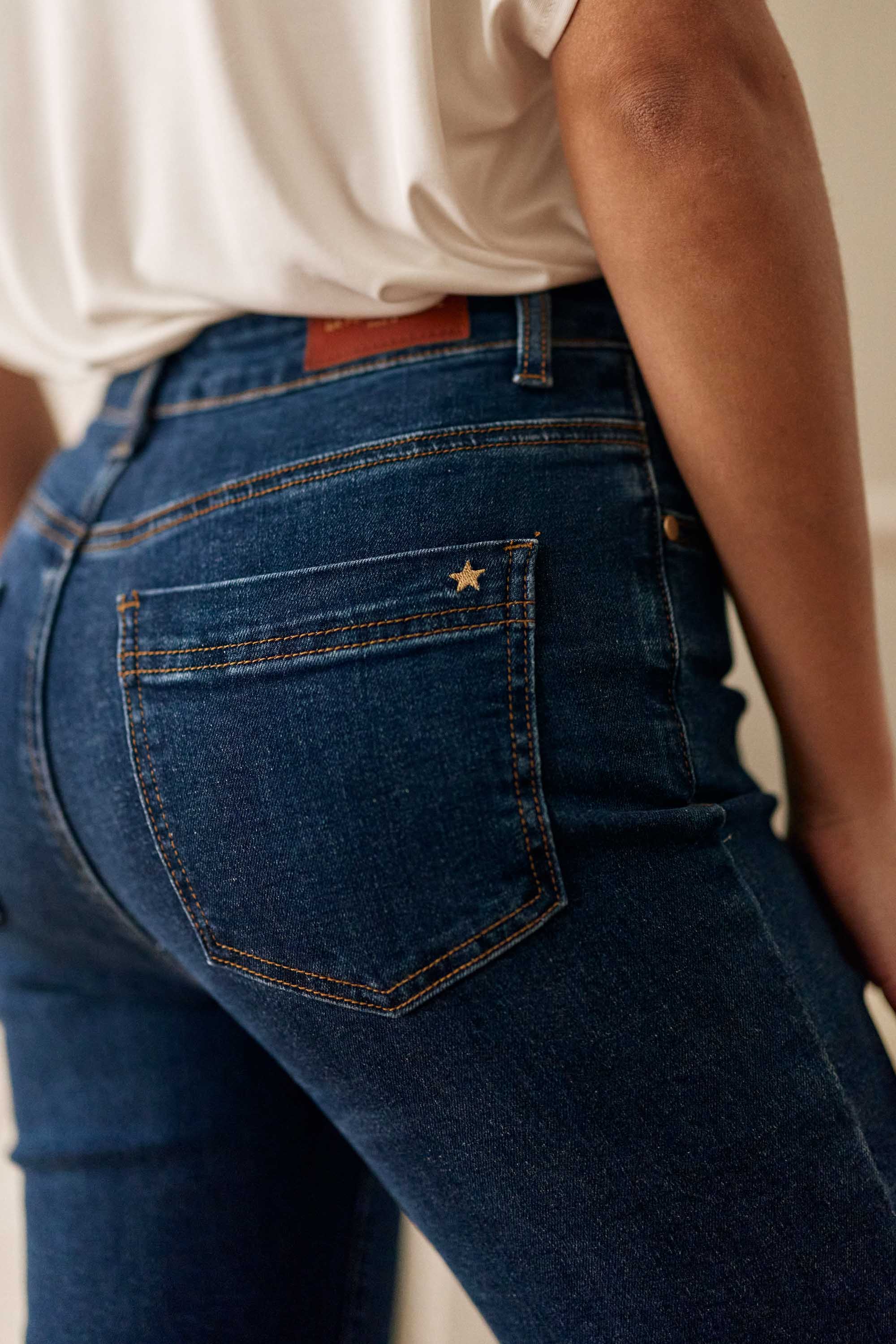 Deep wash straight jeans - Brieg