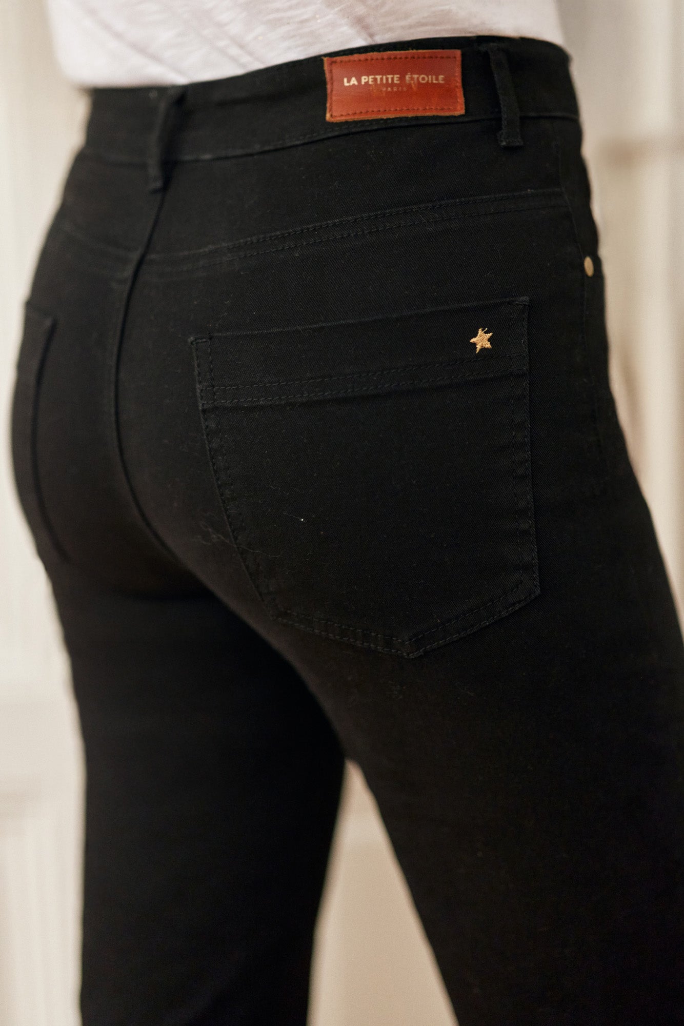 Black straight jeans - Brieg