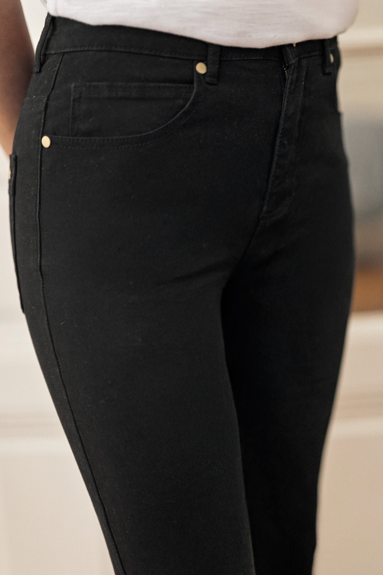 Black straight jeans - Brieg