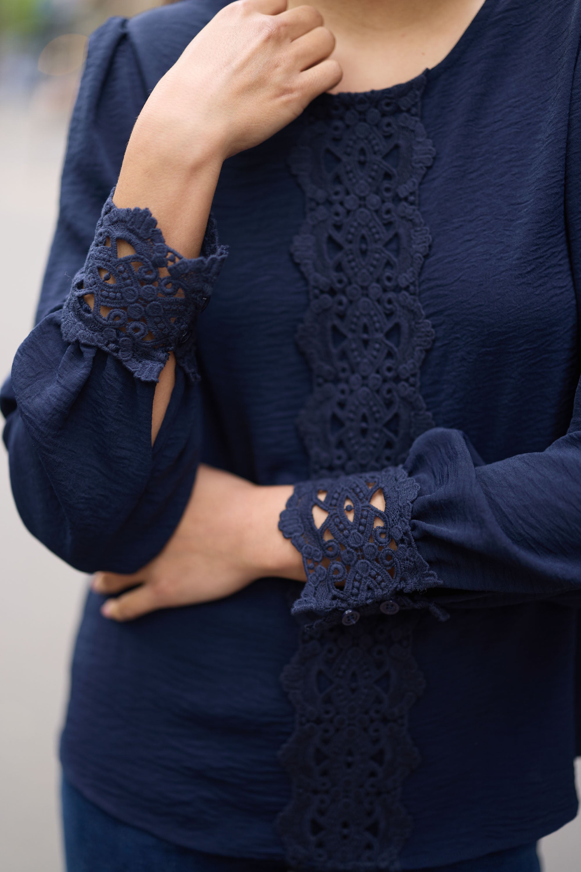 Blouse Briella - Marine