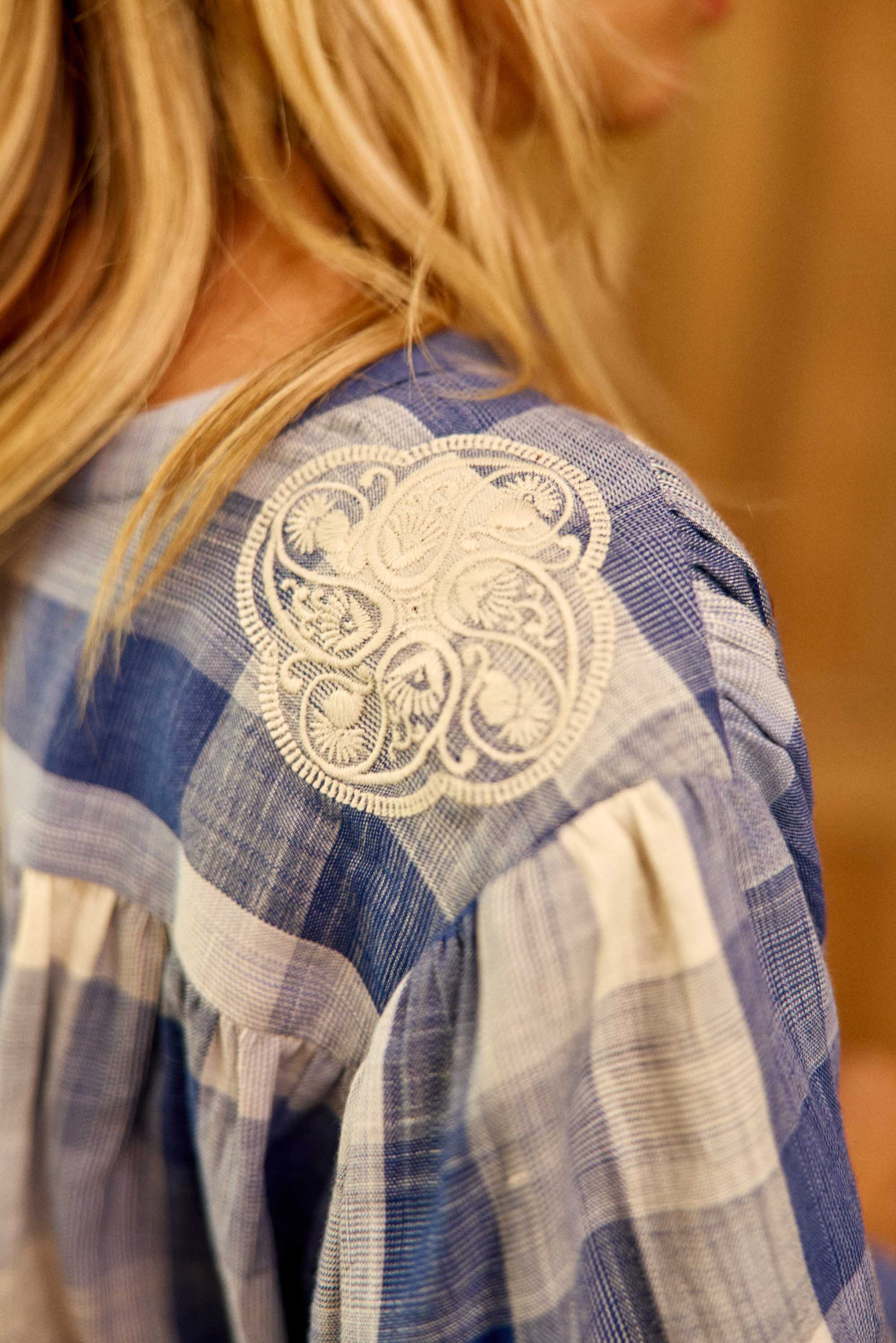 Brinda Blouse - Blue