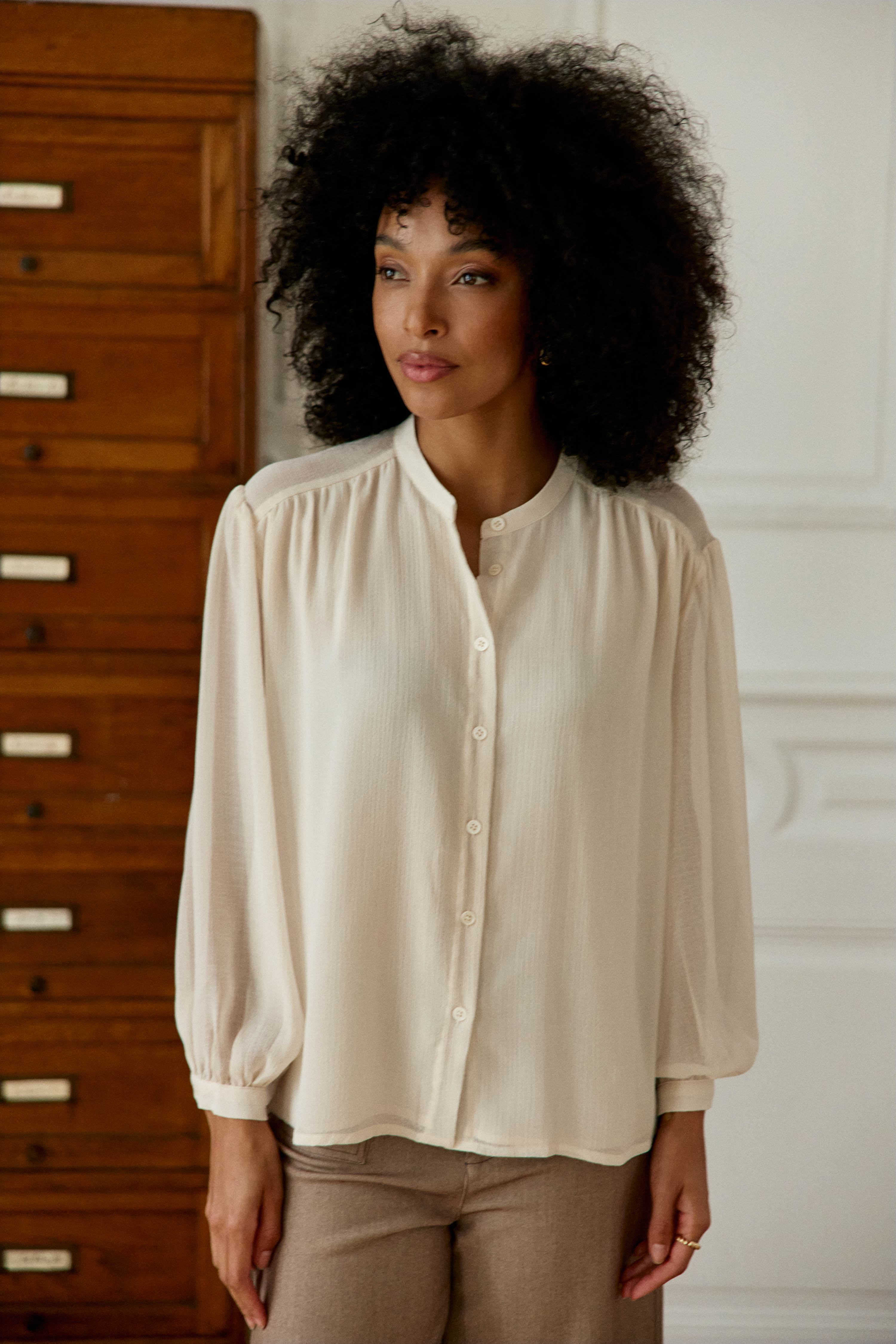 Brindo - Blouse droite