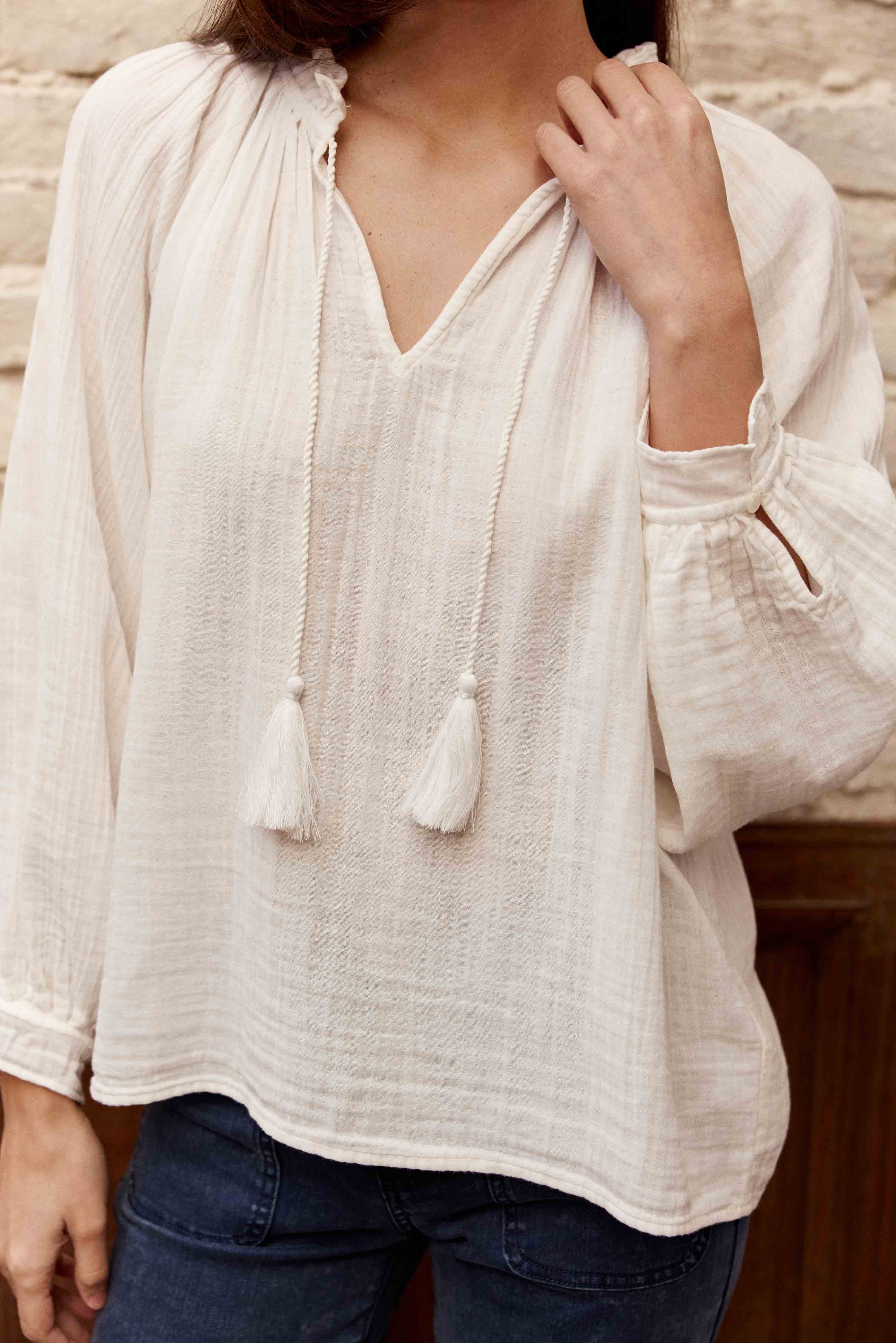 Blouse Briska - Ecru