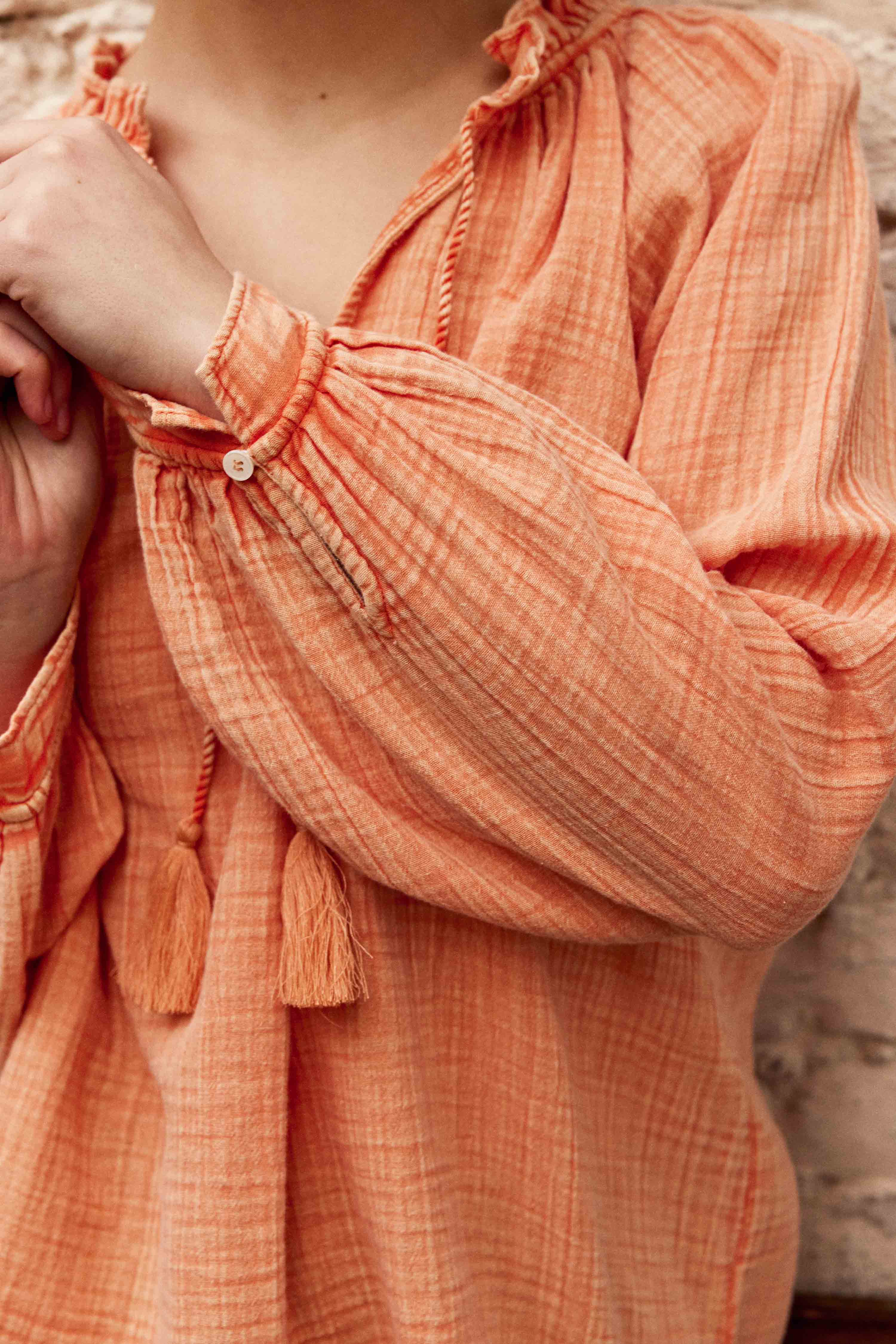 Blouse Briska - Orange