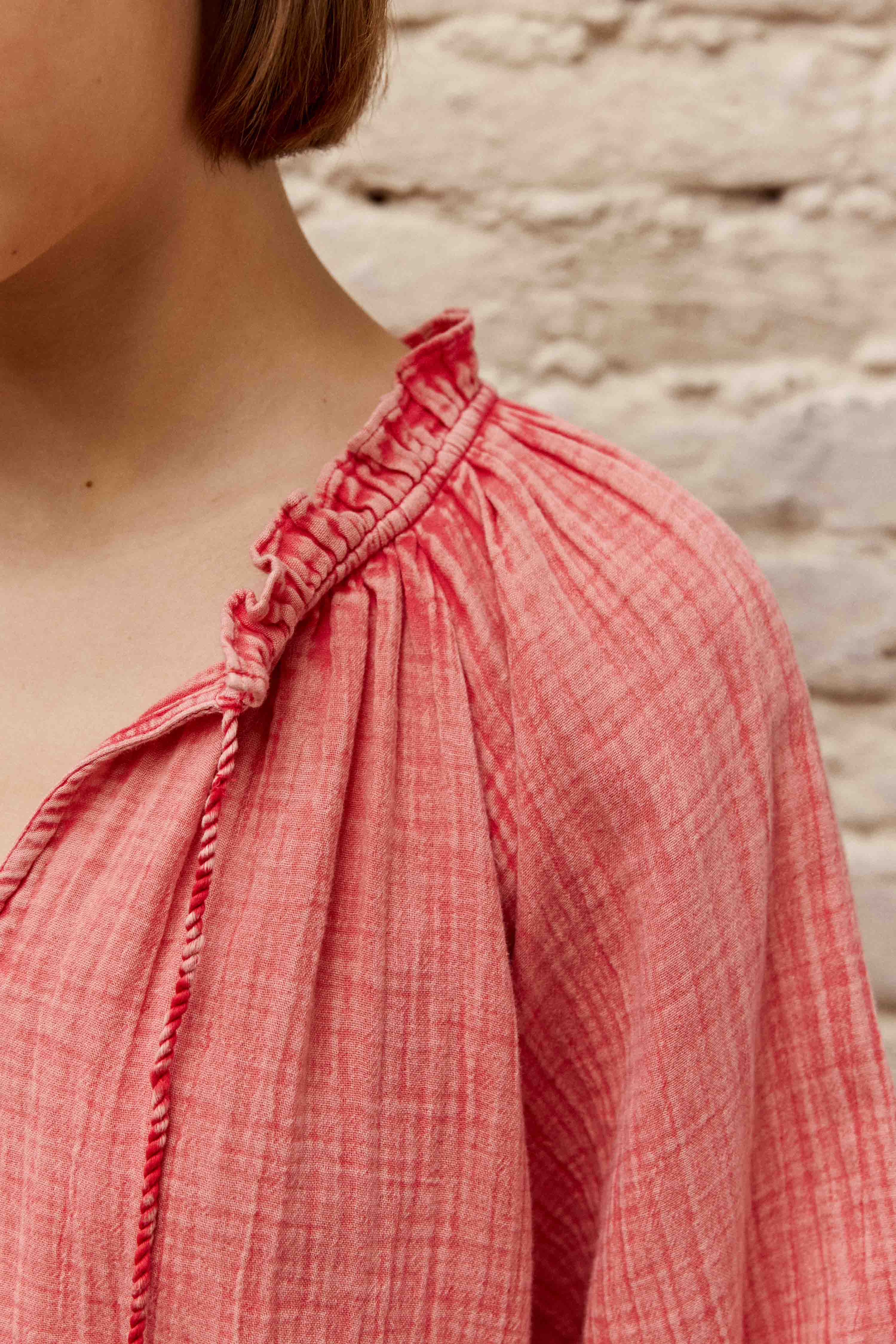 Blouse Briska - Rouge